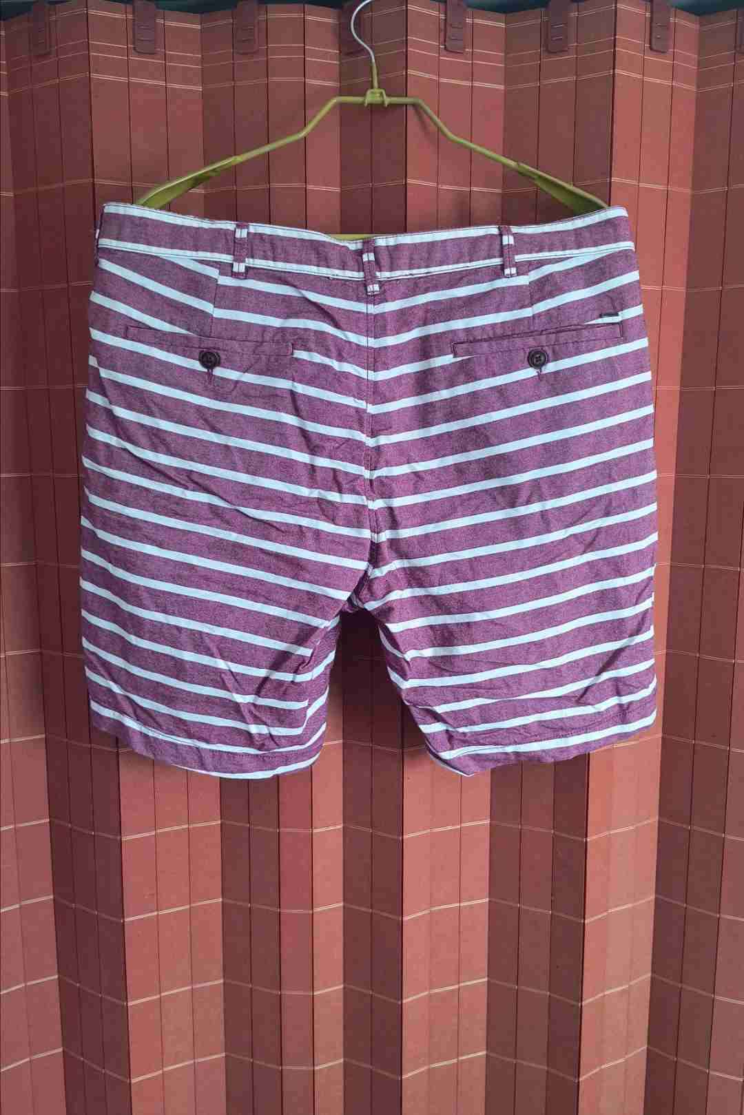 Shorts a rayas 100% algodón - miniatura 2