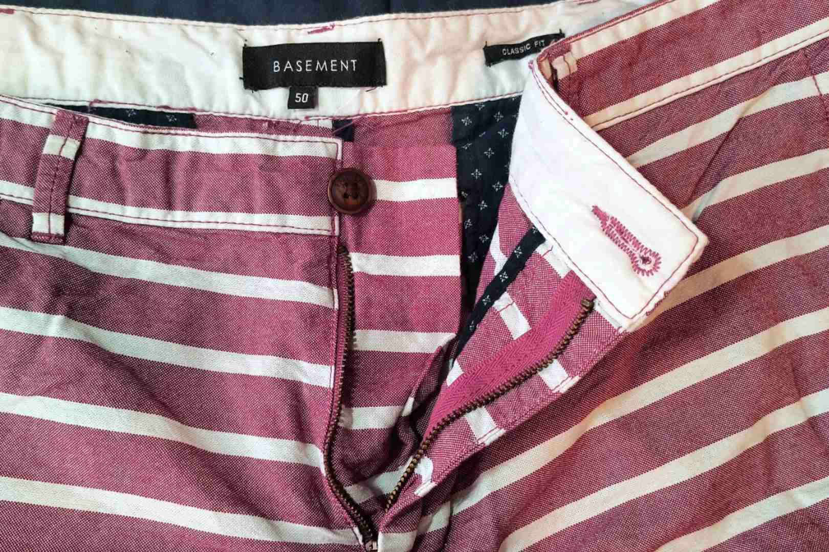 Shorts a rayas 100% algodón - miniatura 3