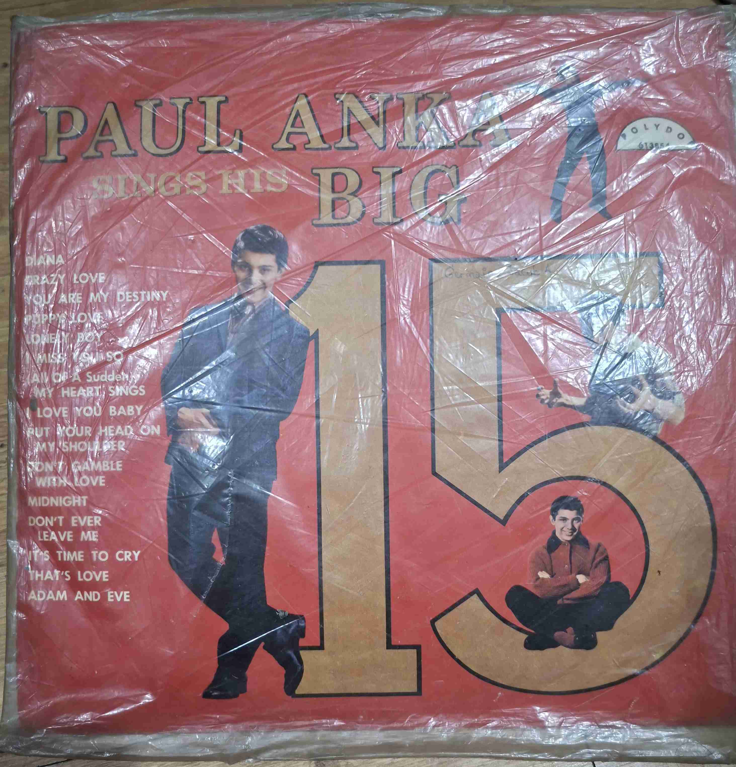 Vinilo Paul Anka Sings His Big 15
