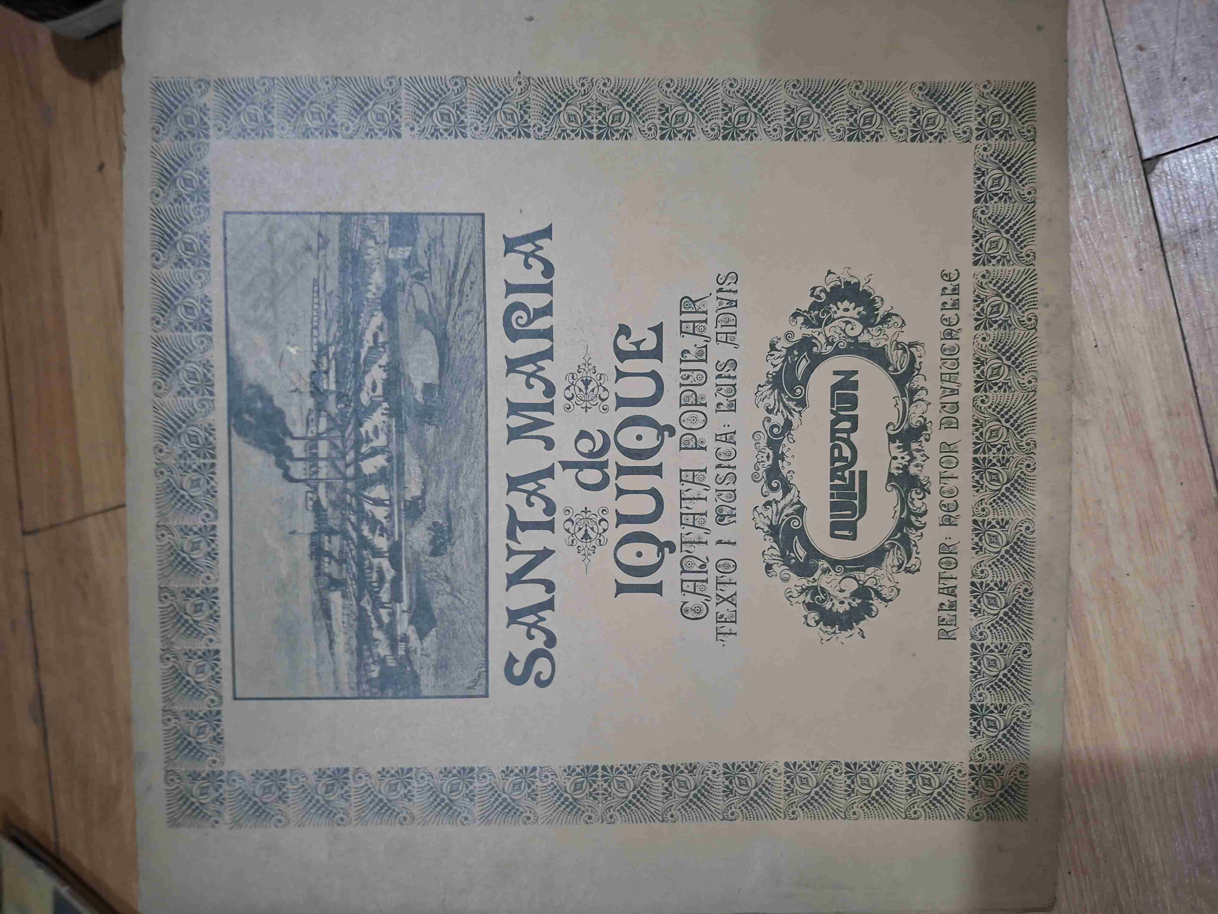 Partitura Santa María de Iquique - miniatura 1