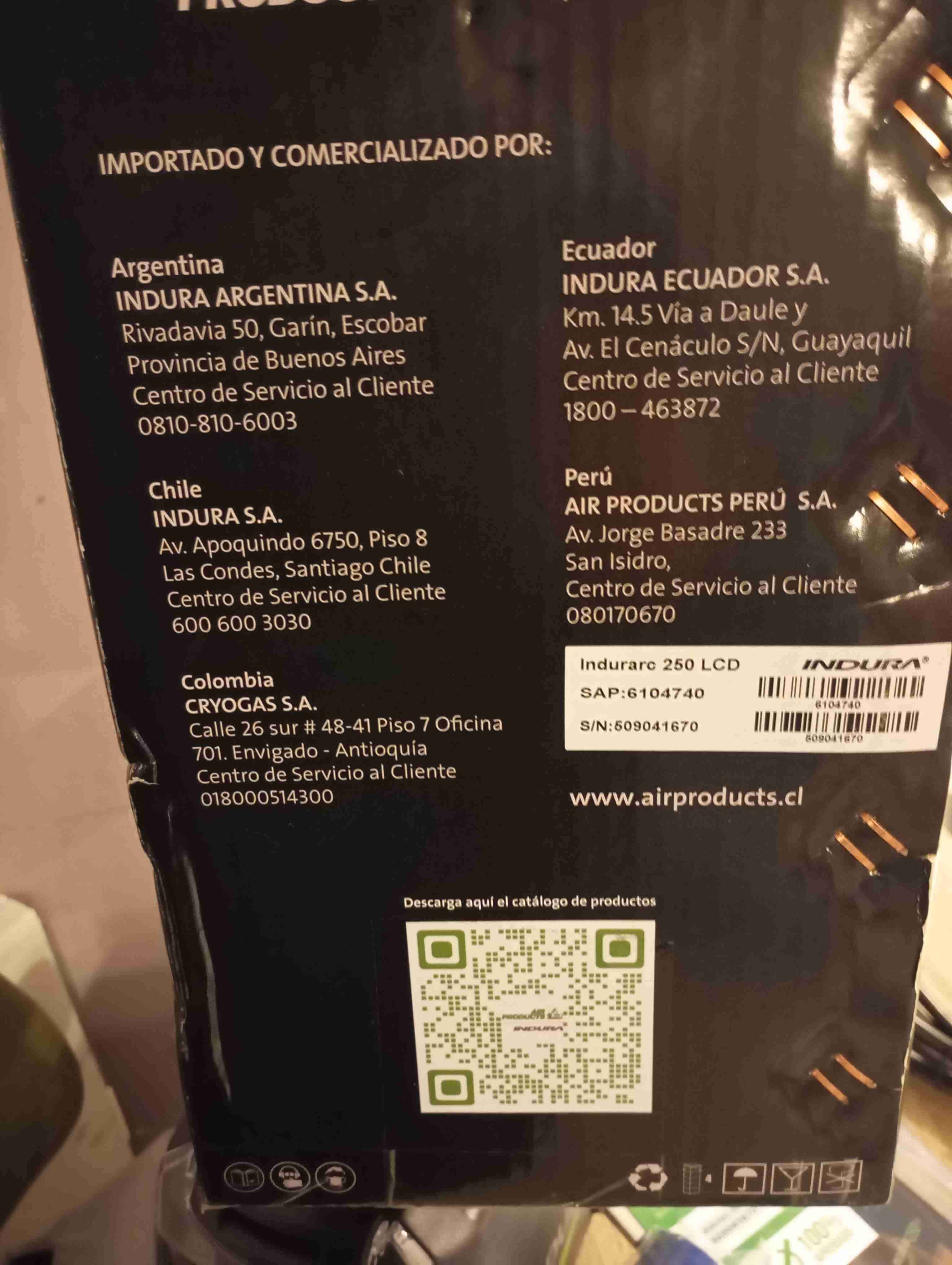 Soldadora Indurarc 250 LCD - miniatura 4