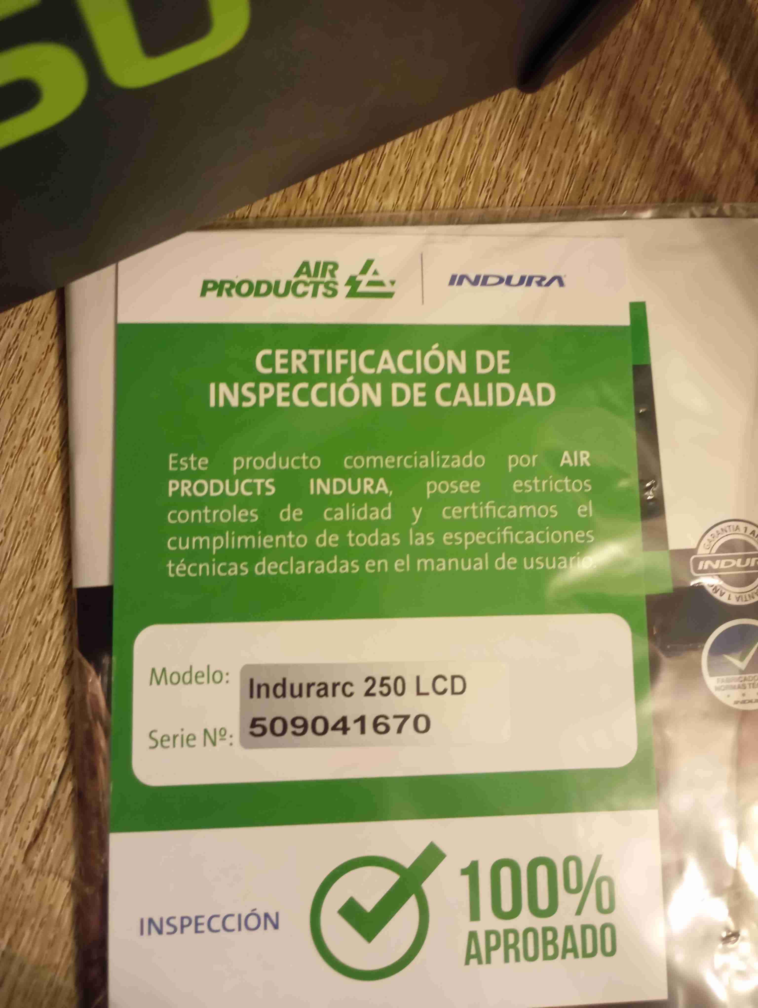 Soldadora Indurarc 250 LCD - miniatura 5