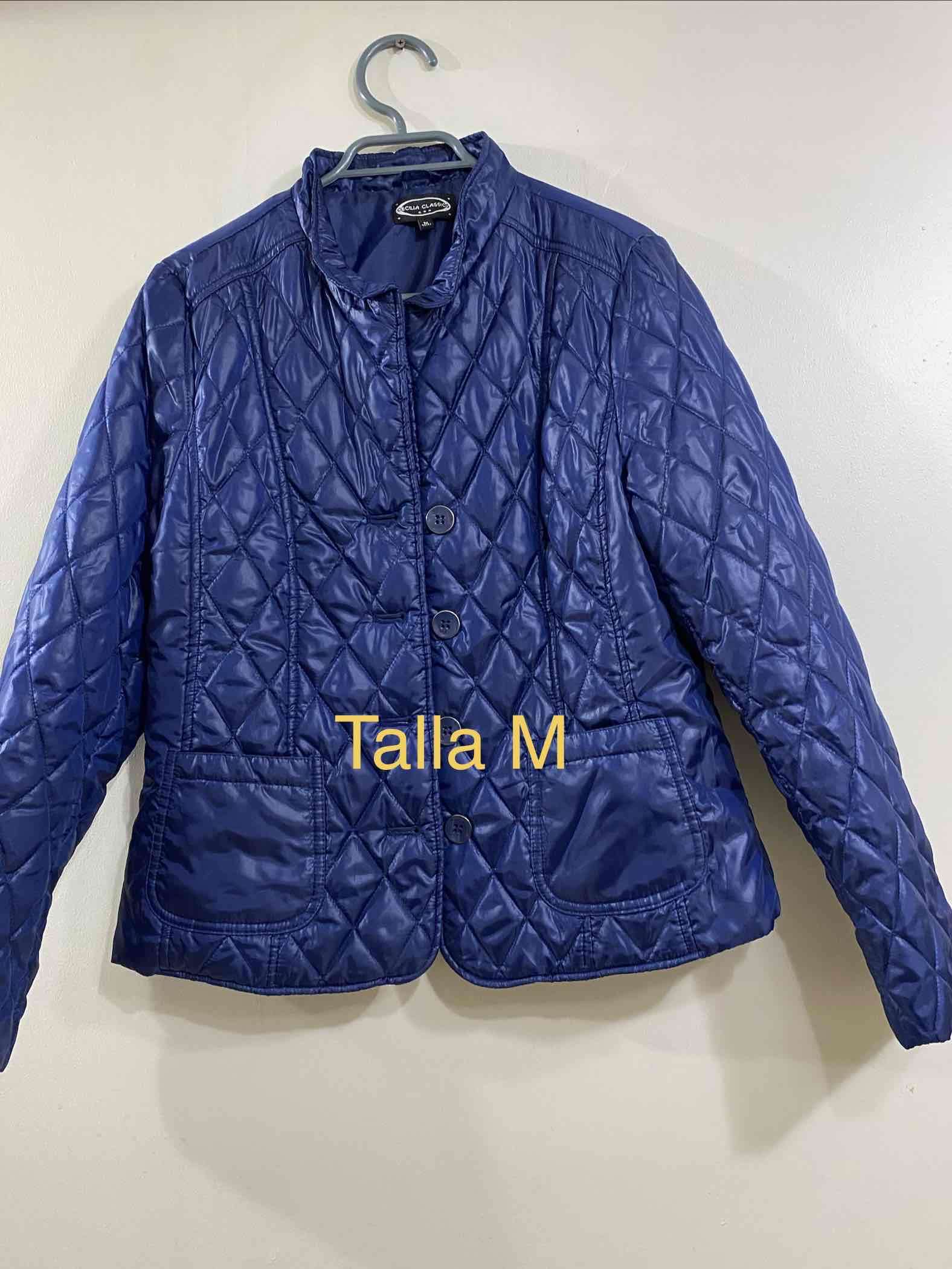 Chaqueta acolchada azul talla M - miniatura 1