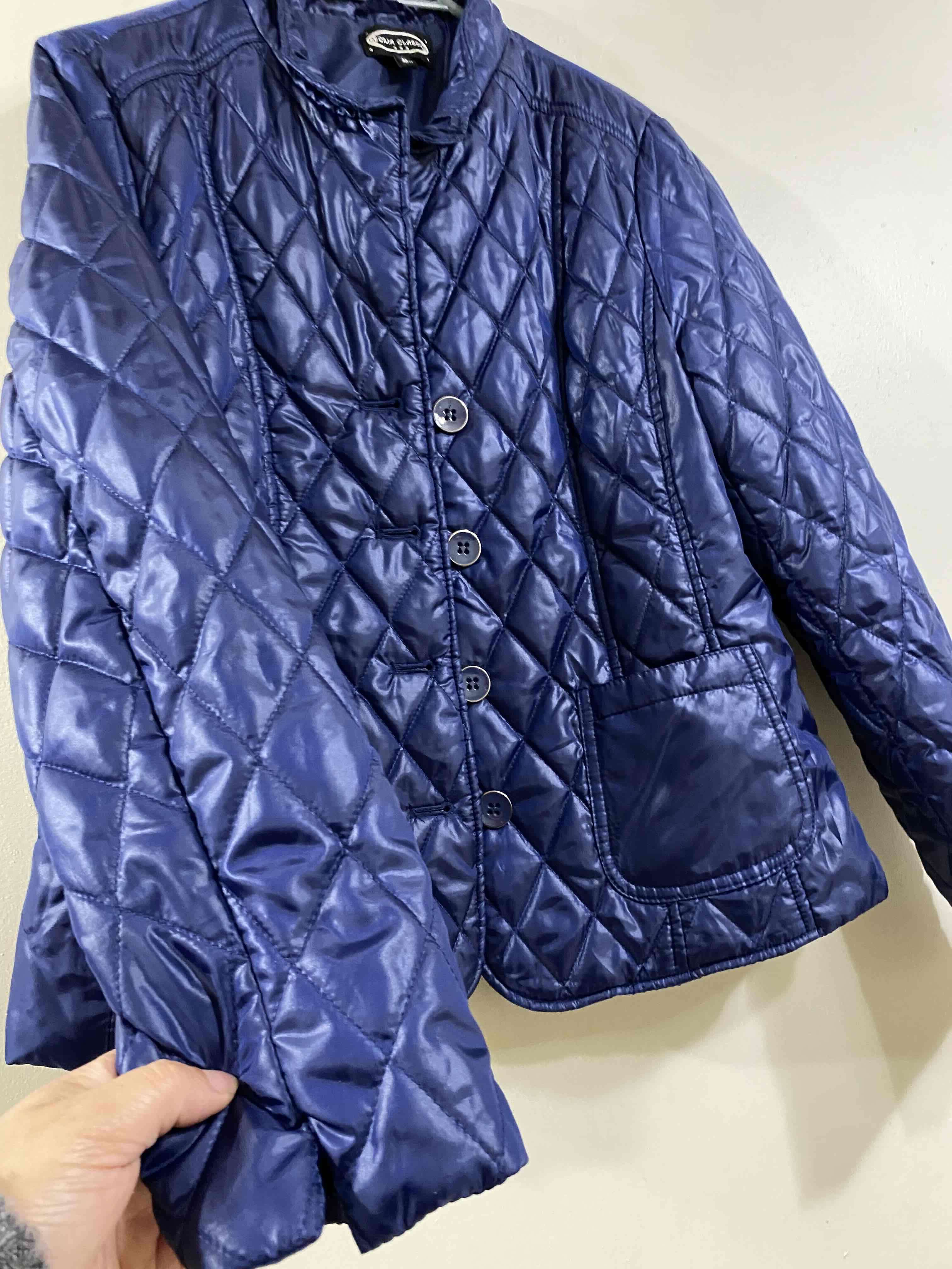 Chaqueta acolchada azul talla M - miniatura 3