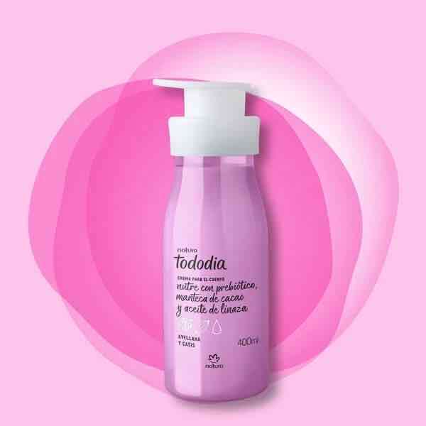 Crema corporal Tododia avellana y casis