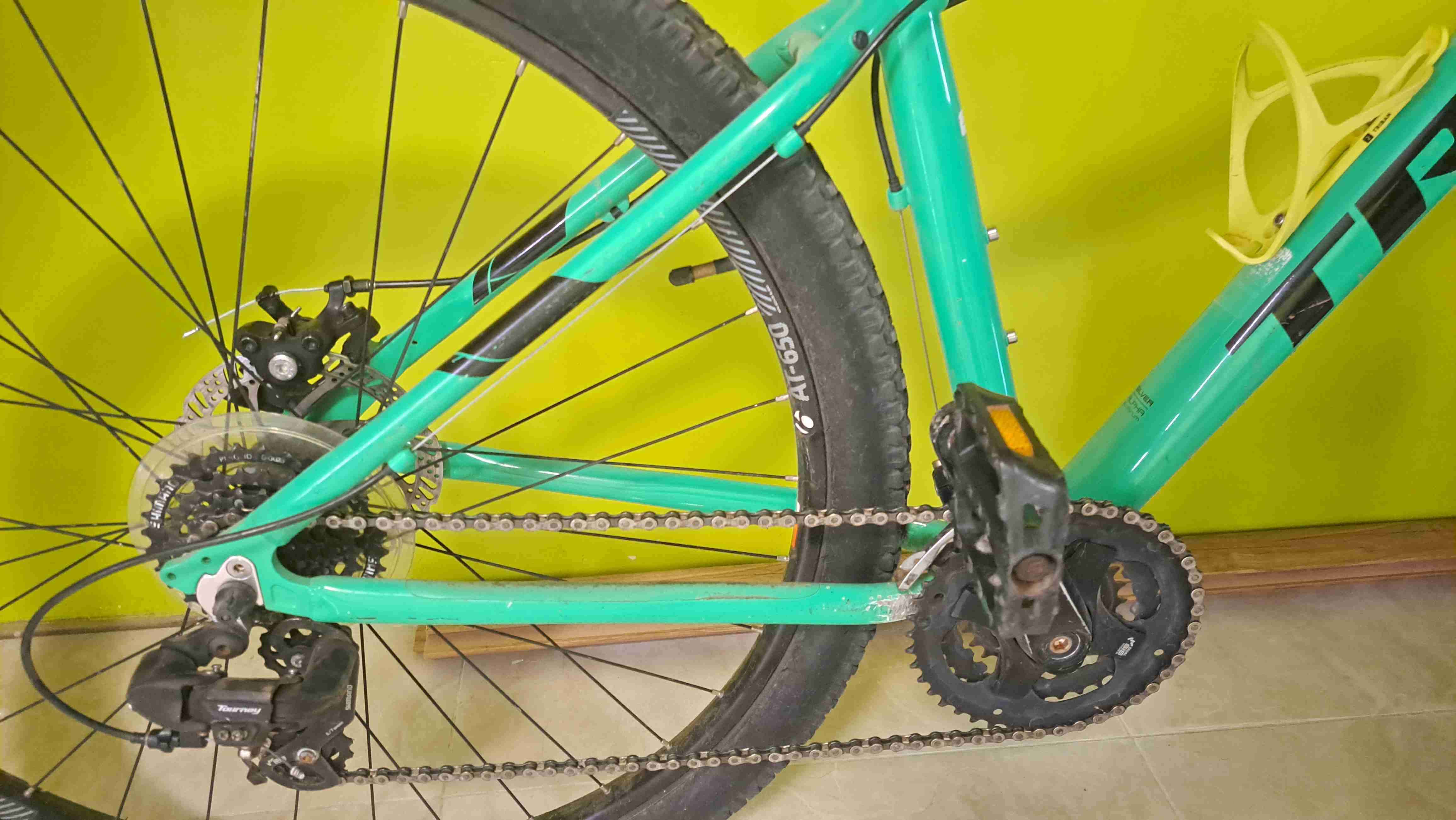 Bicicleta montaña Trek verde - miniatura 4