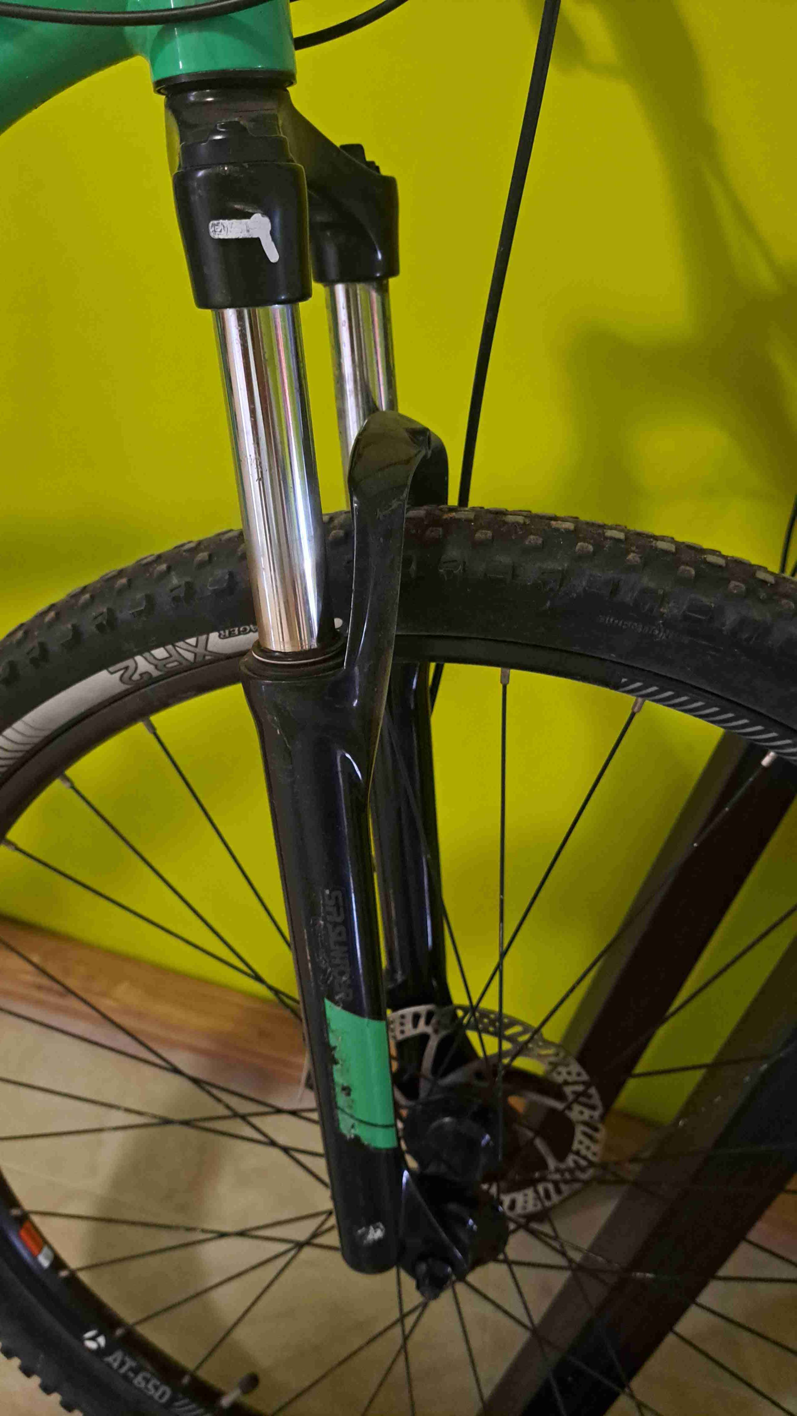 Bicicleta montaña Trek verde - miniatura 5