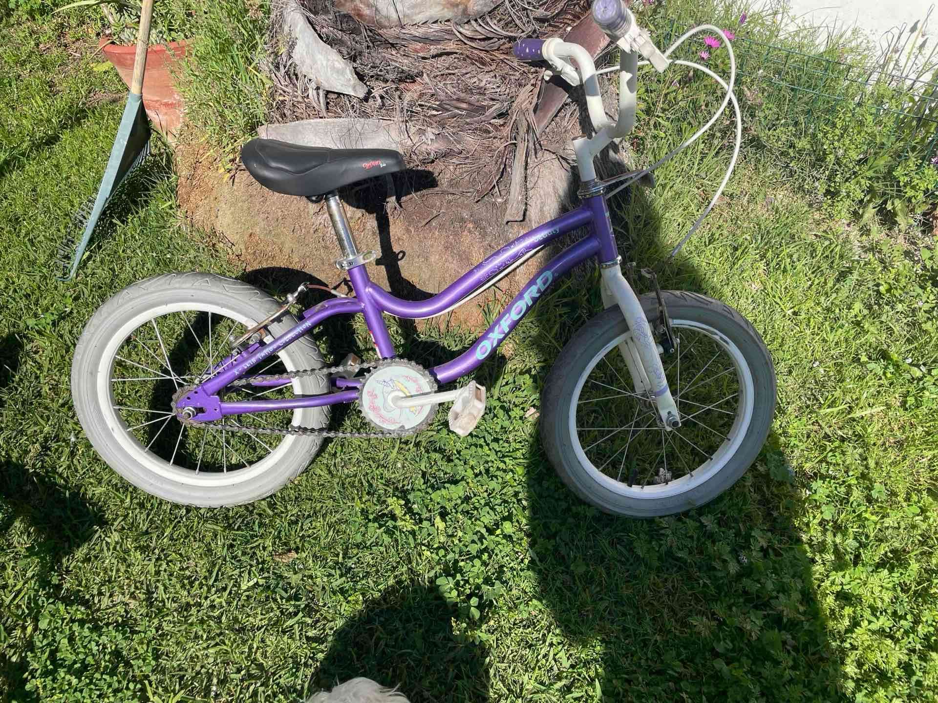 Bicicleta infantil Oxford morada - miniatura 1