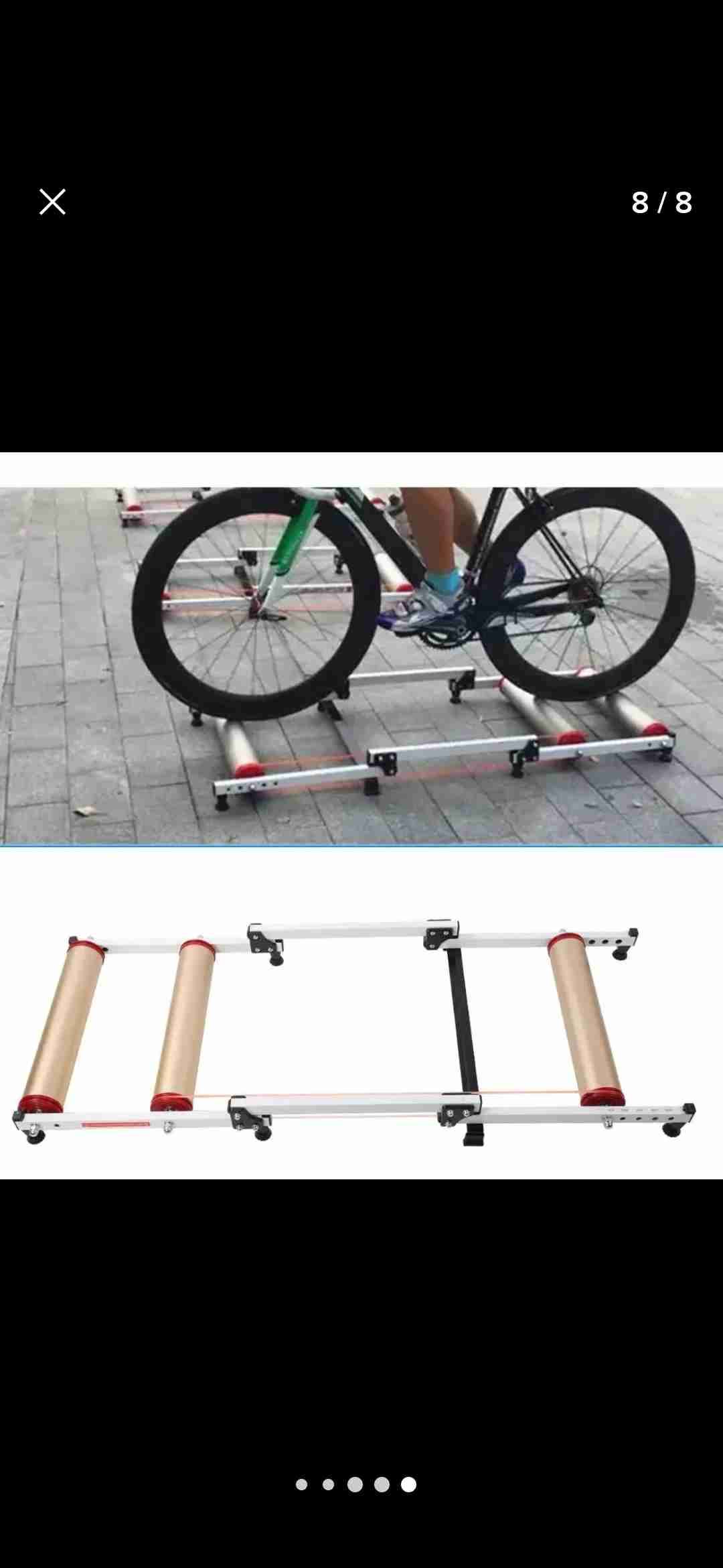 Rodillos de entrenamiento para bicicleta - miniatura 1