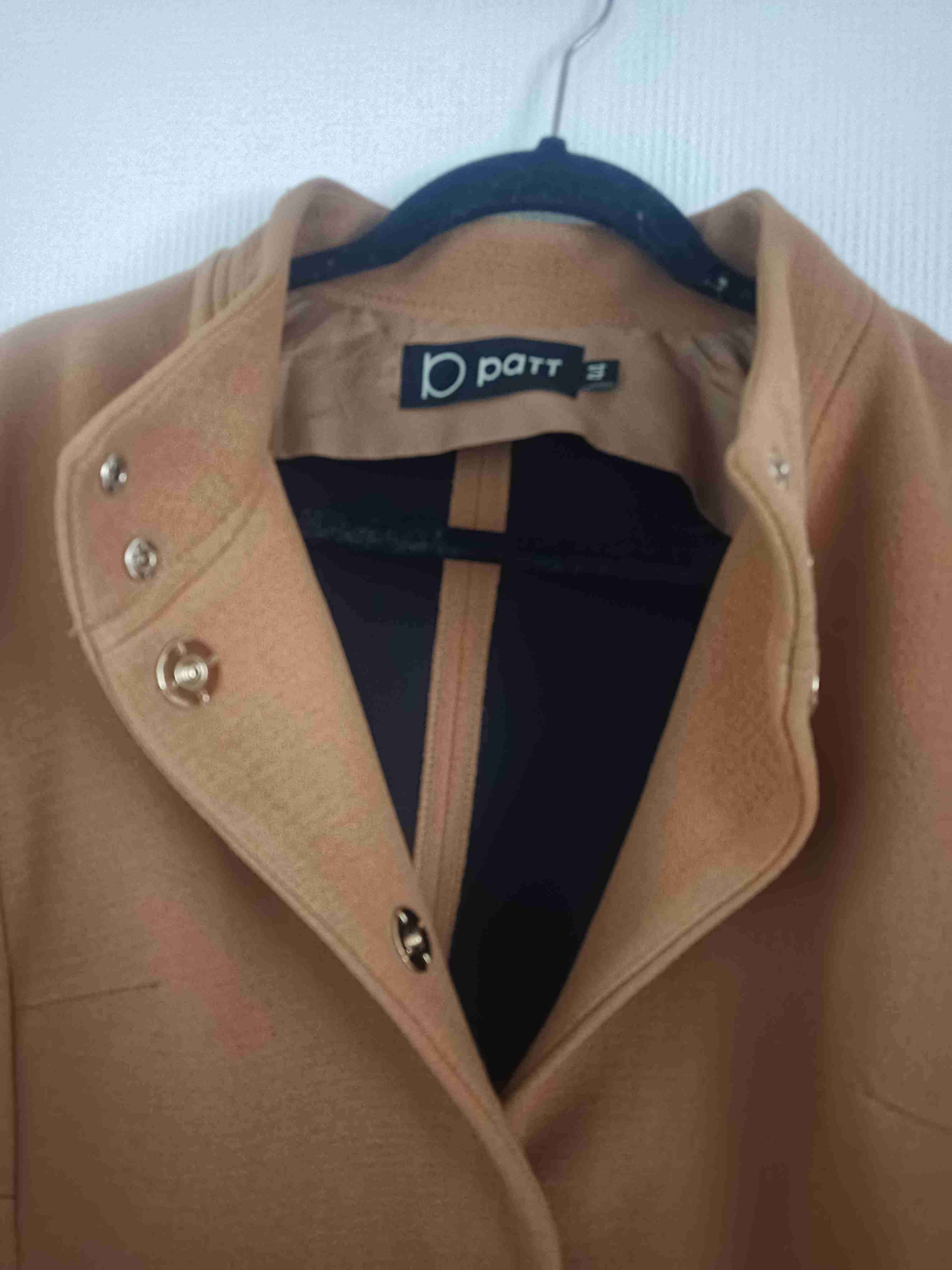 Abrigo camel mujer - miniatura 3