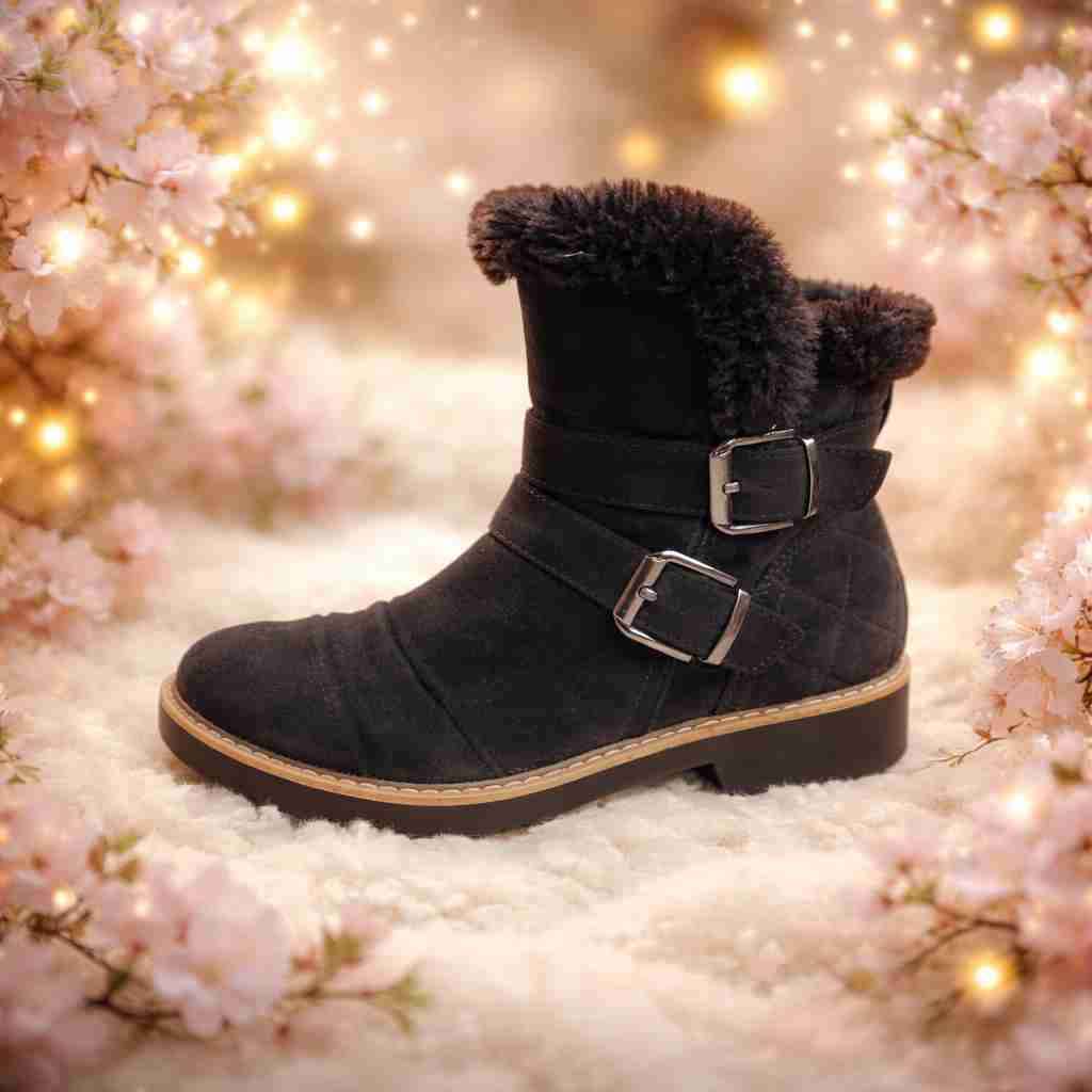 Botines de cuero negro - miniatura 3