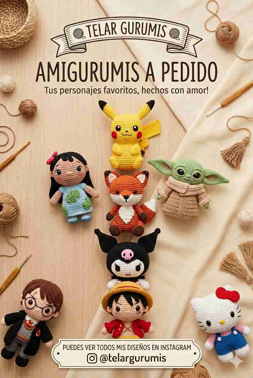 Amigurumis personalizados