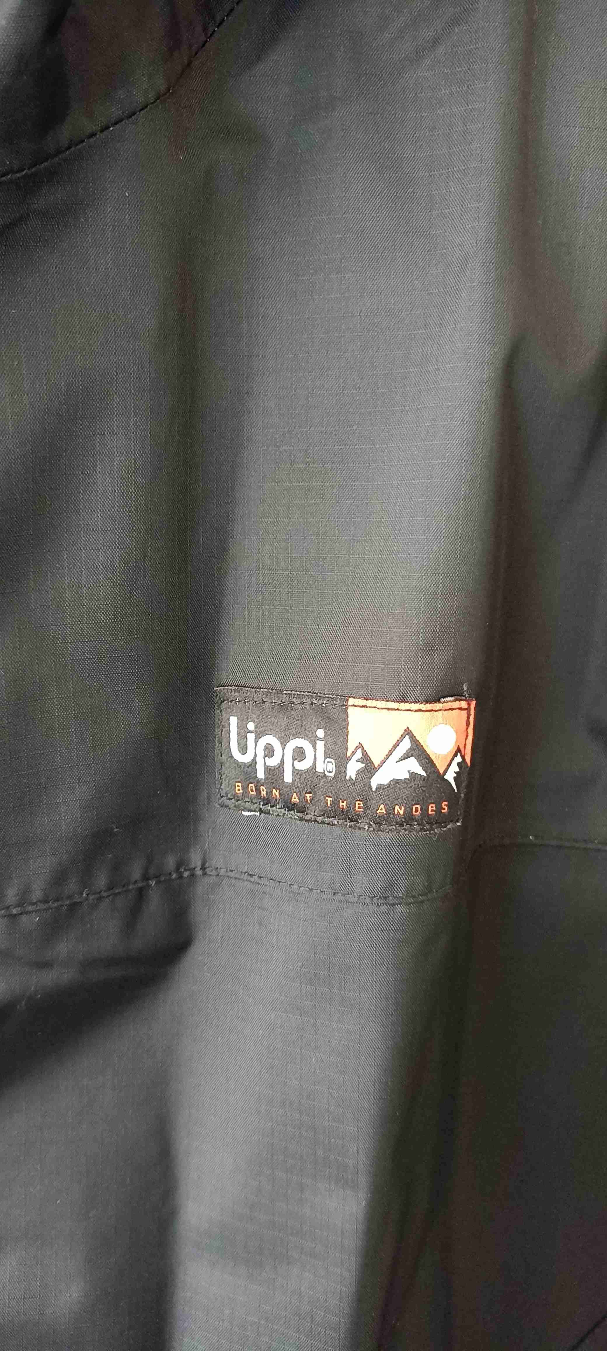 Chaqueta impermeable negra Lippi - miniatura 2