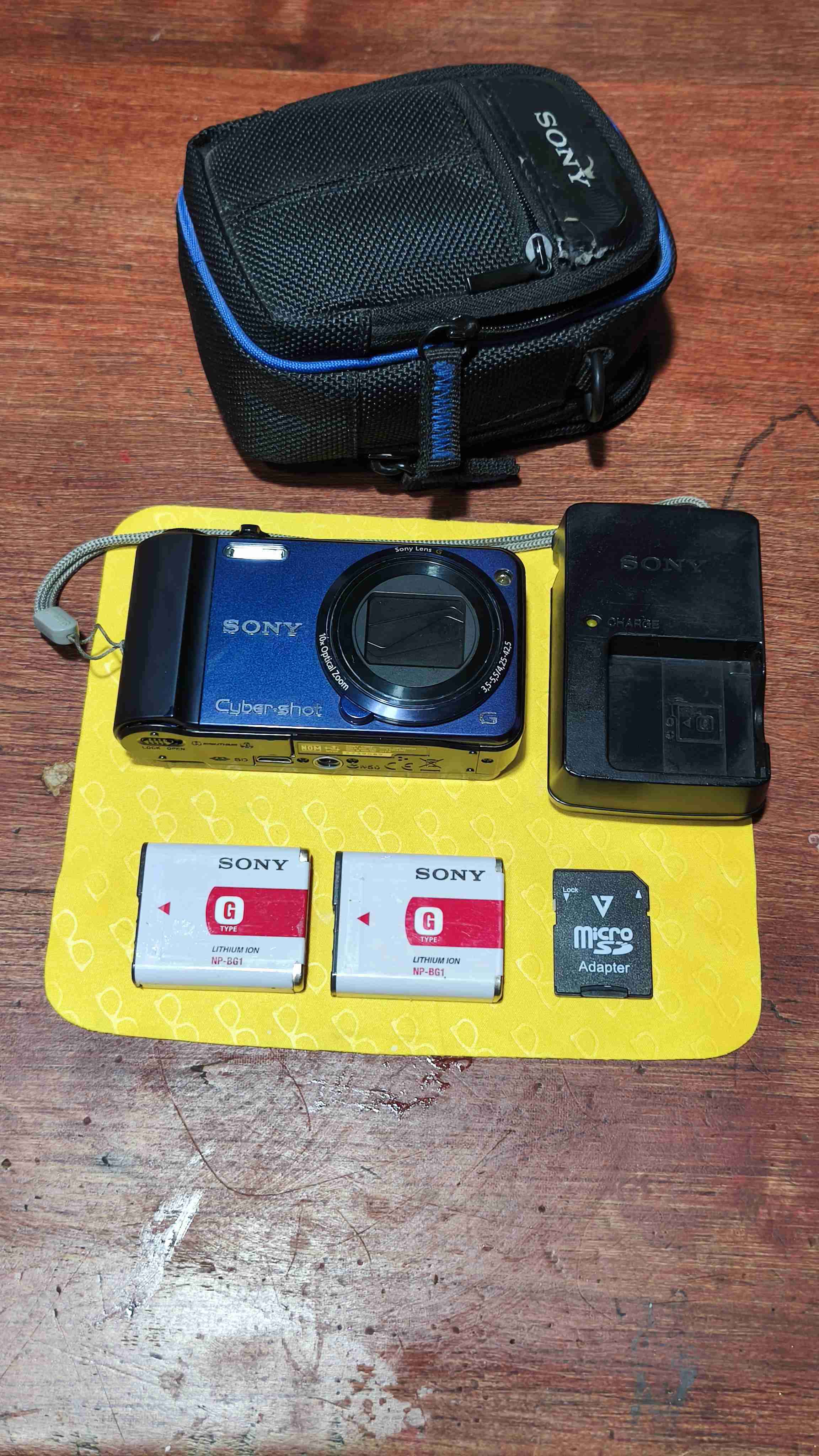 Cámara Sony Cyber-shot azul DSC-H70 - miniatura 1