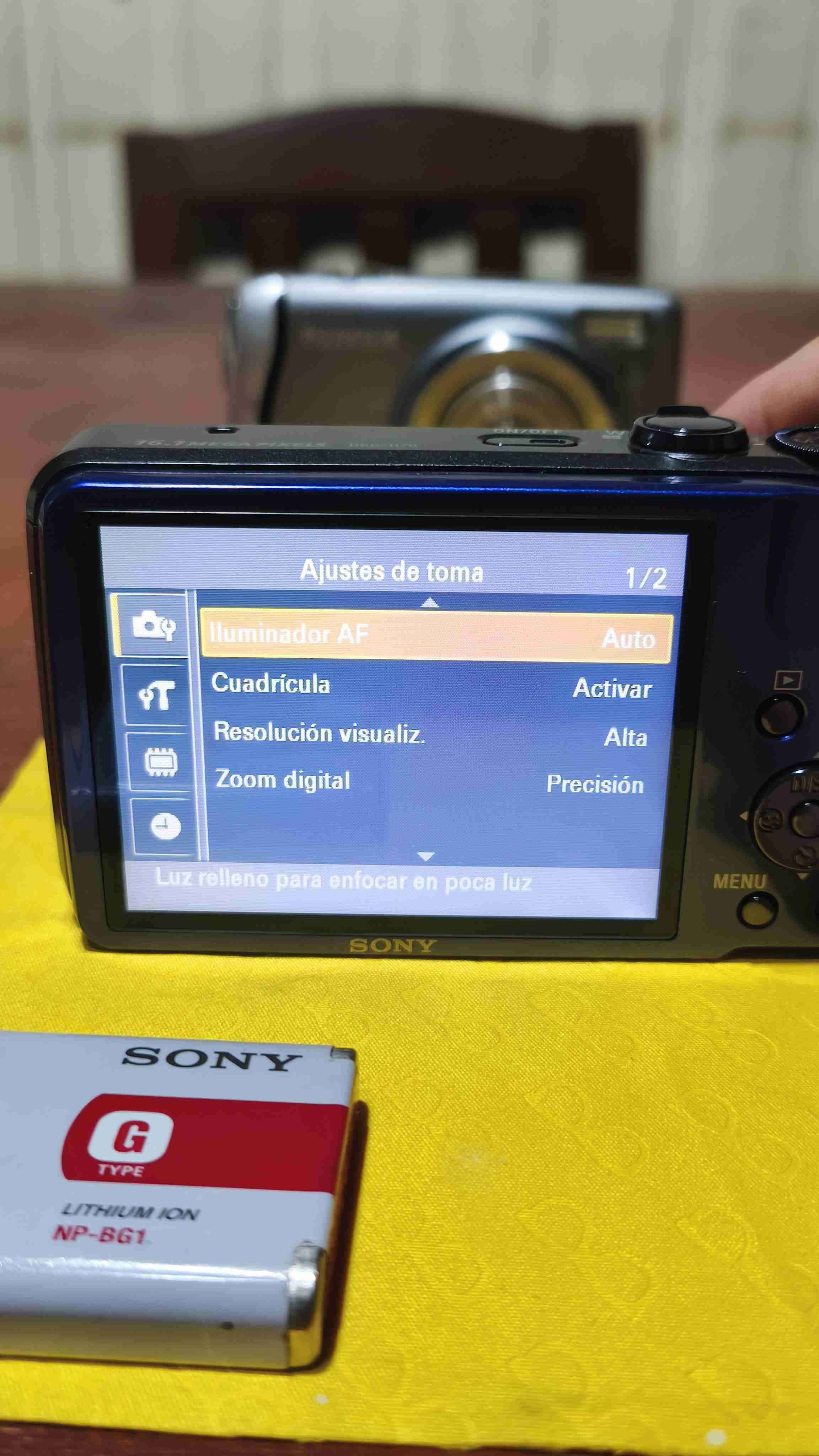 Cámara Sony Cyber-shot azul DSC-H70 - miniatura 6