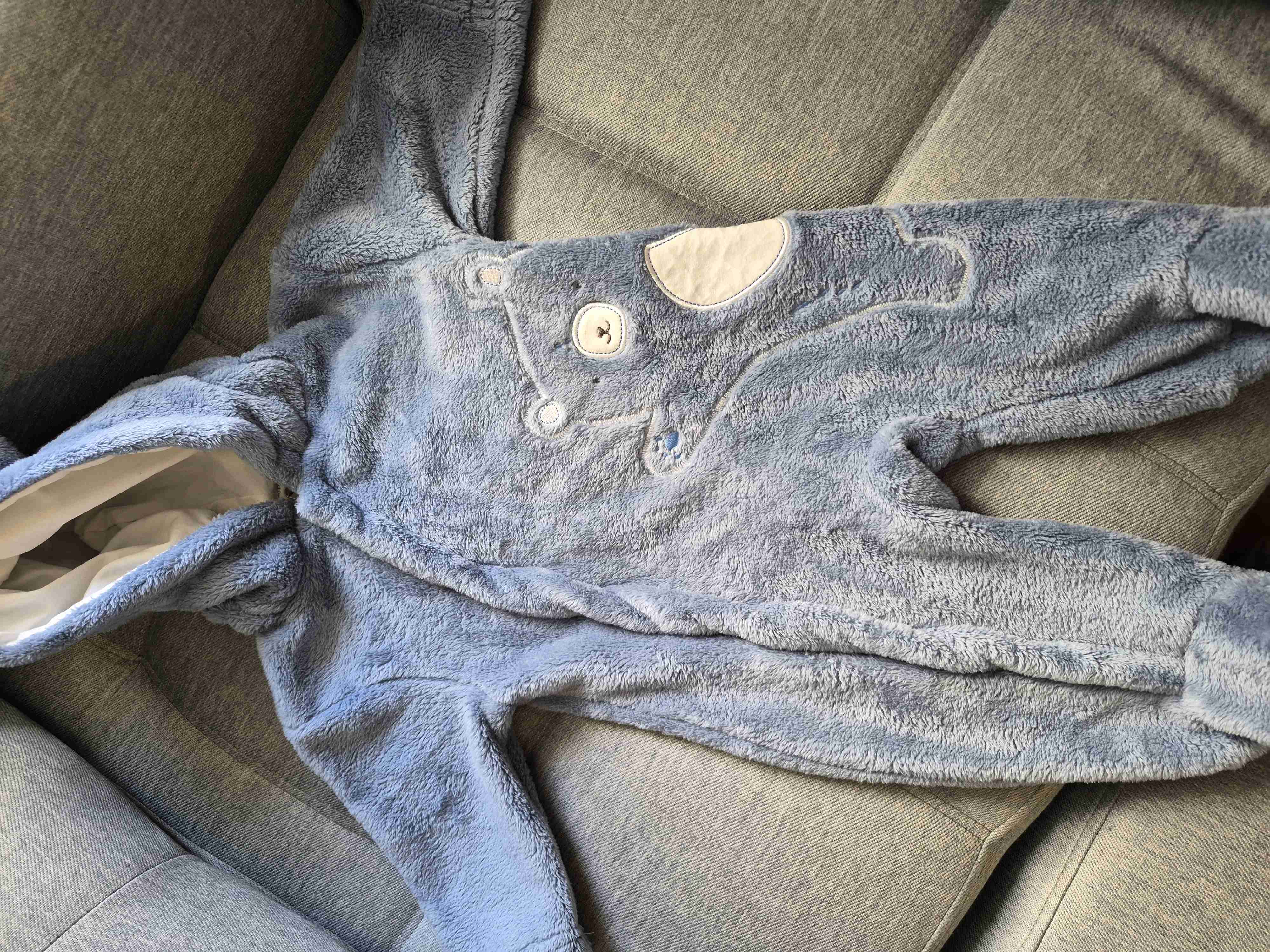 Enterito polar azul bebé - miniatura 1