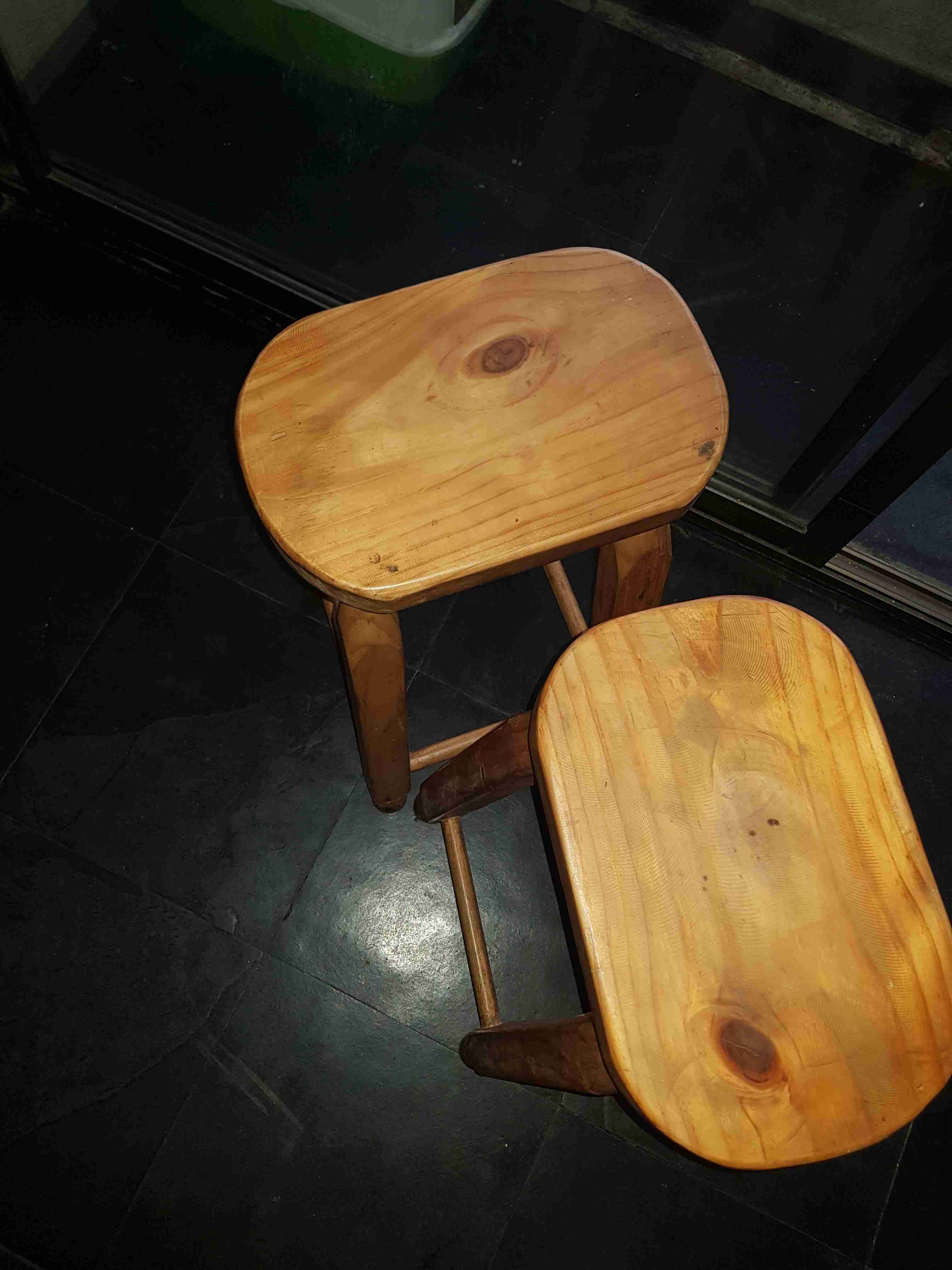 Bancos de madera natural - miniatura 1