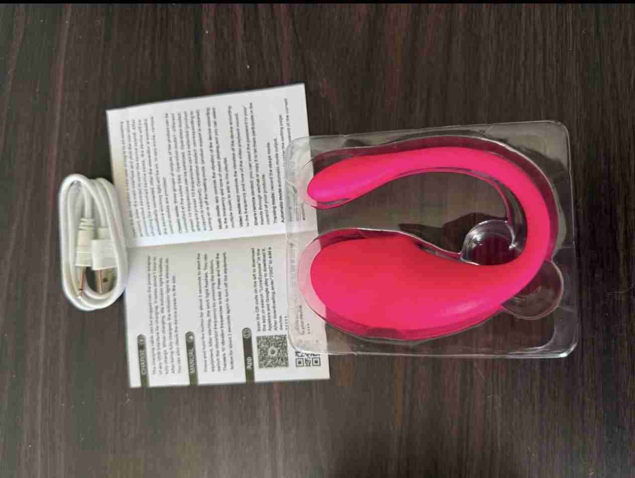 Vibrador doble inteligente rosa - miniatura 1