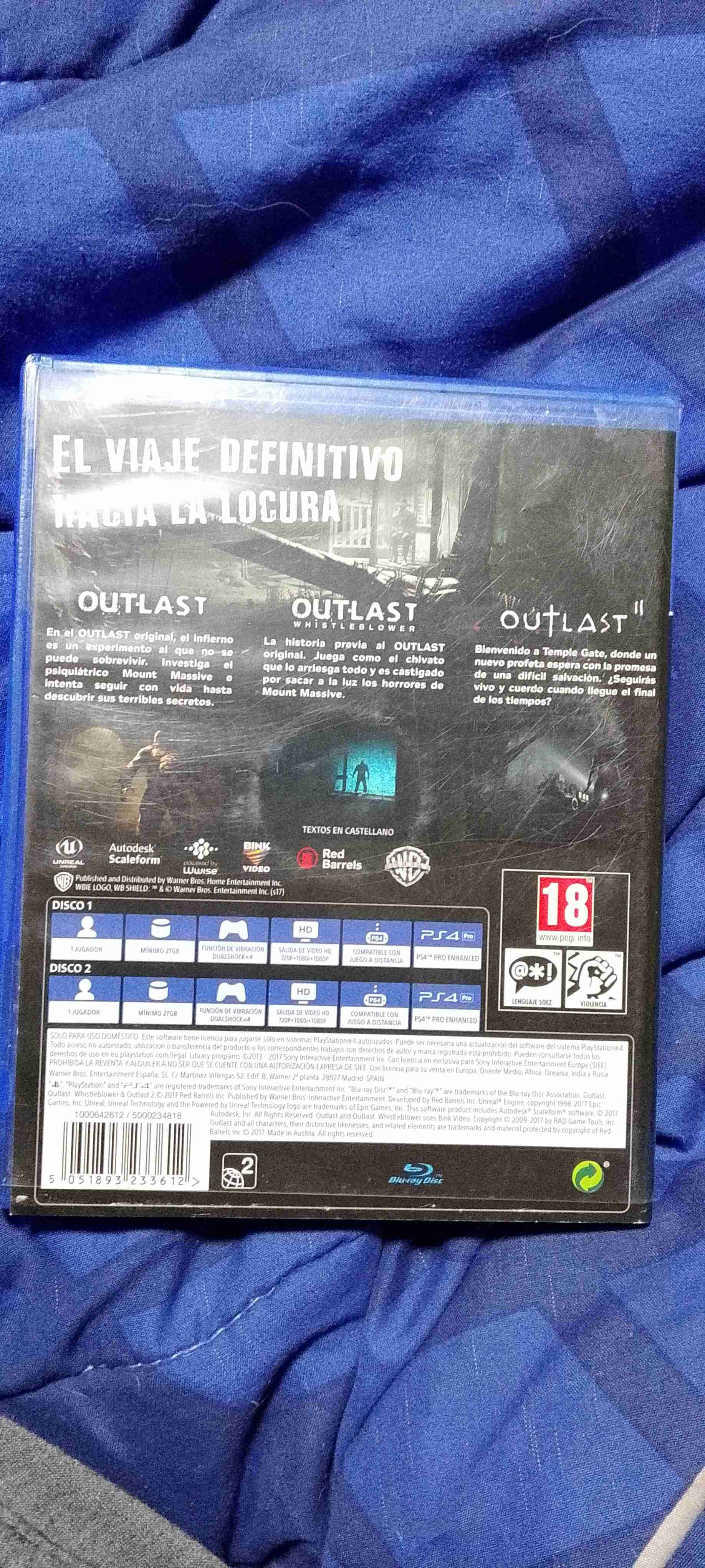 Outlast Trinity PS4 - miniatura 2