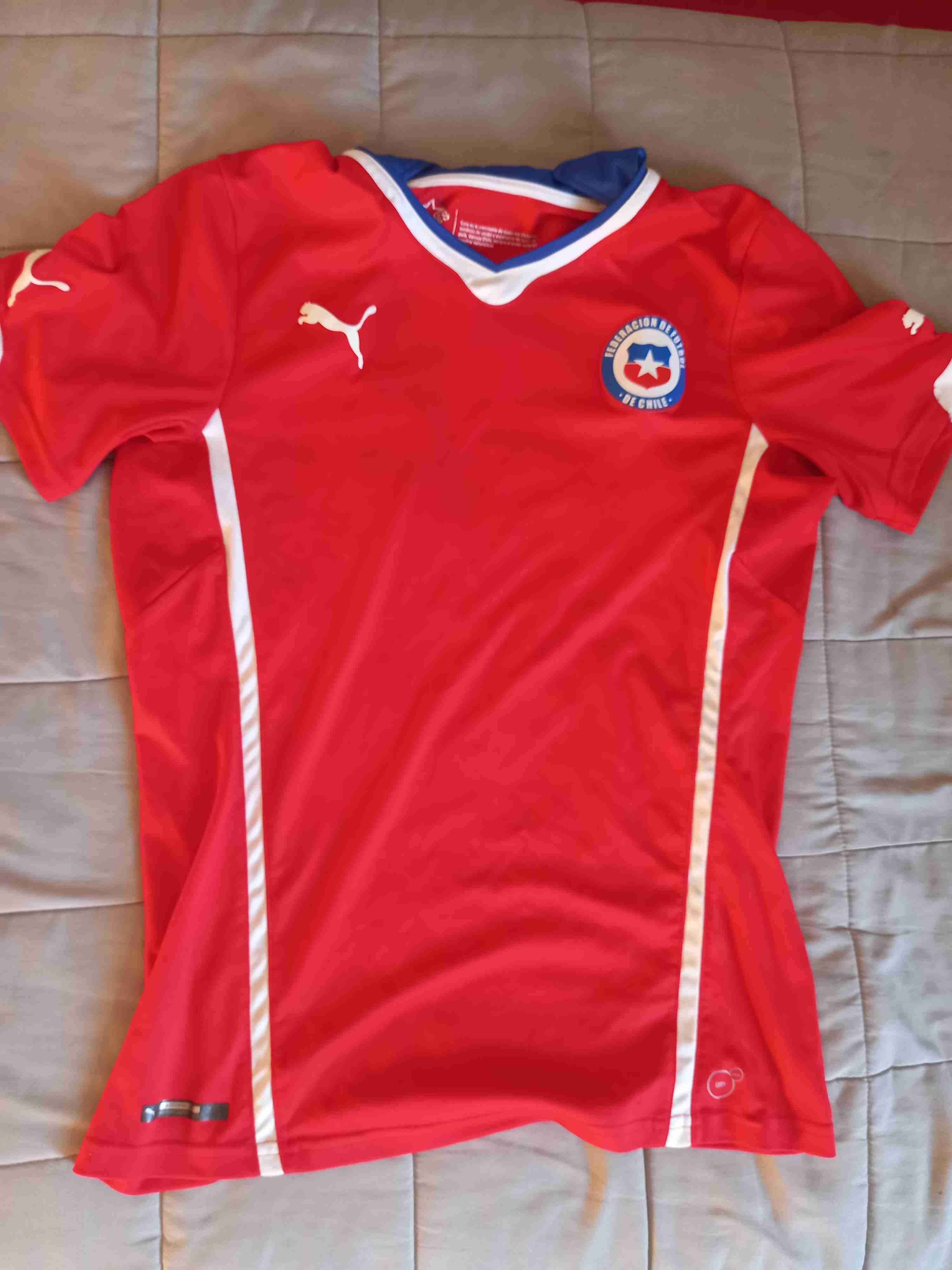 Camiseta roja de la selección chilena