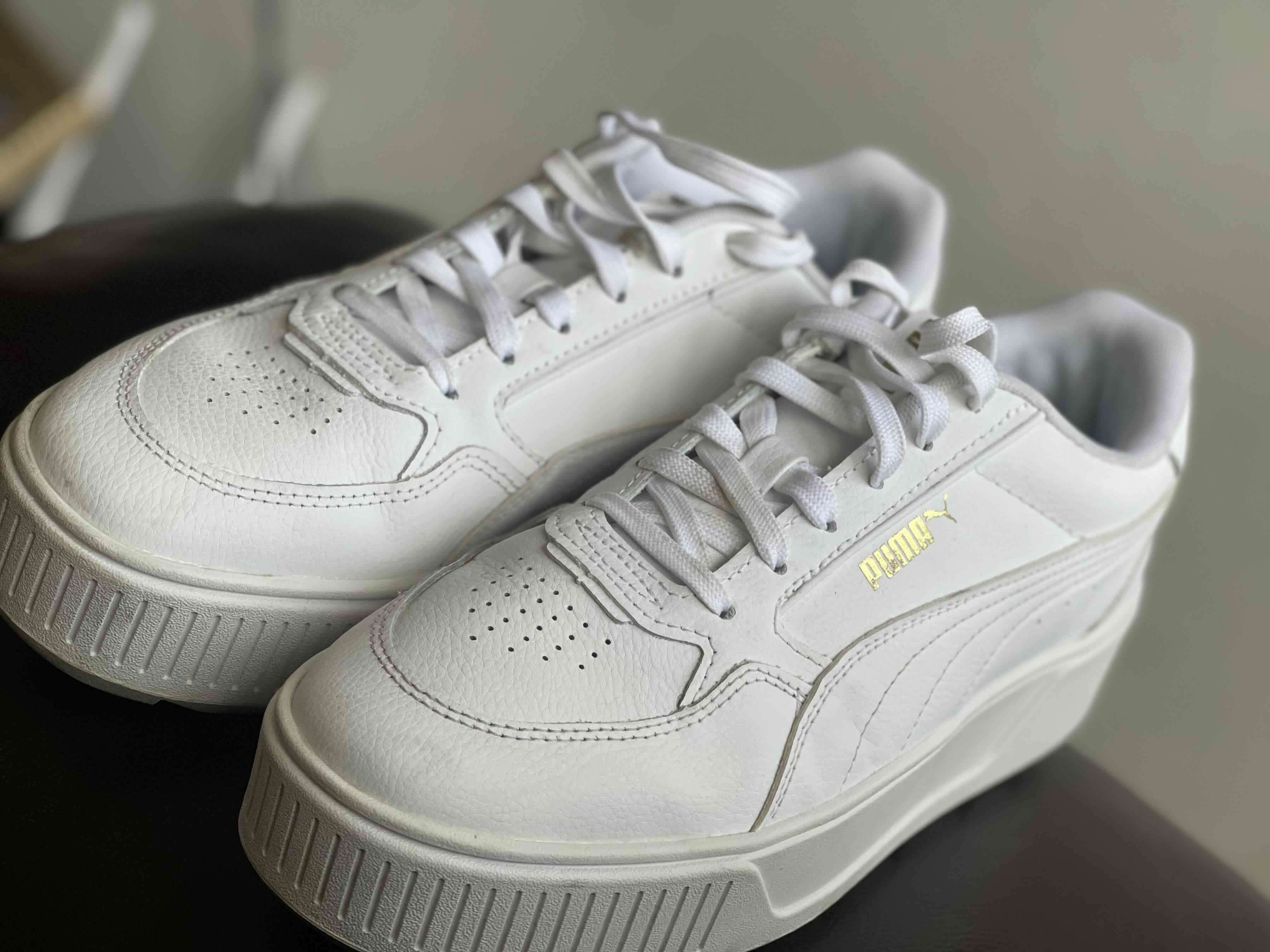 Zapatillas blancas de cuero - miniatura 2