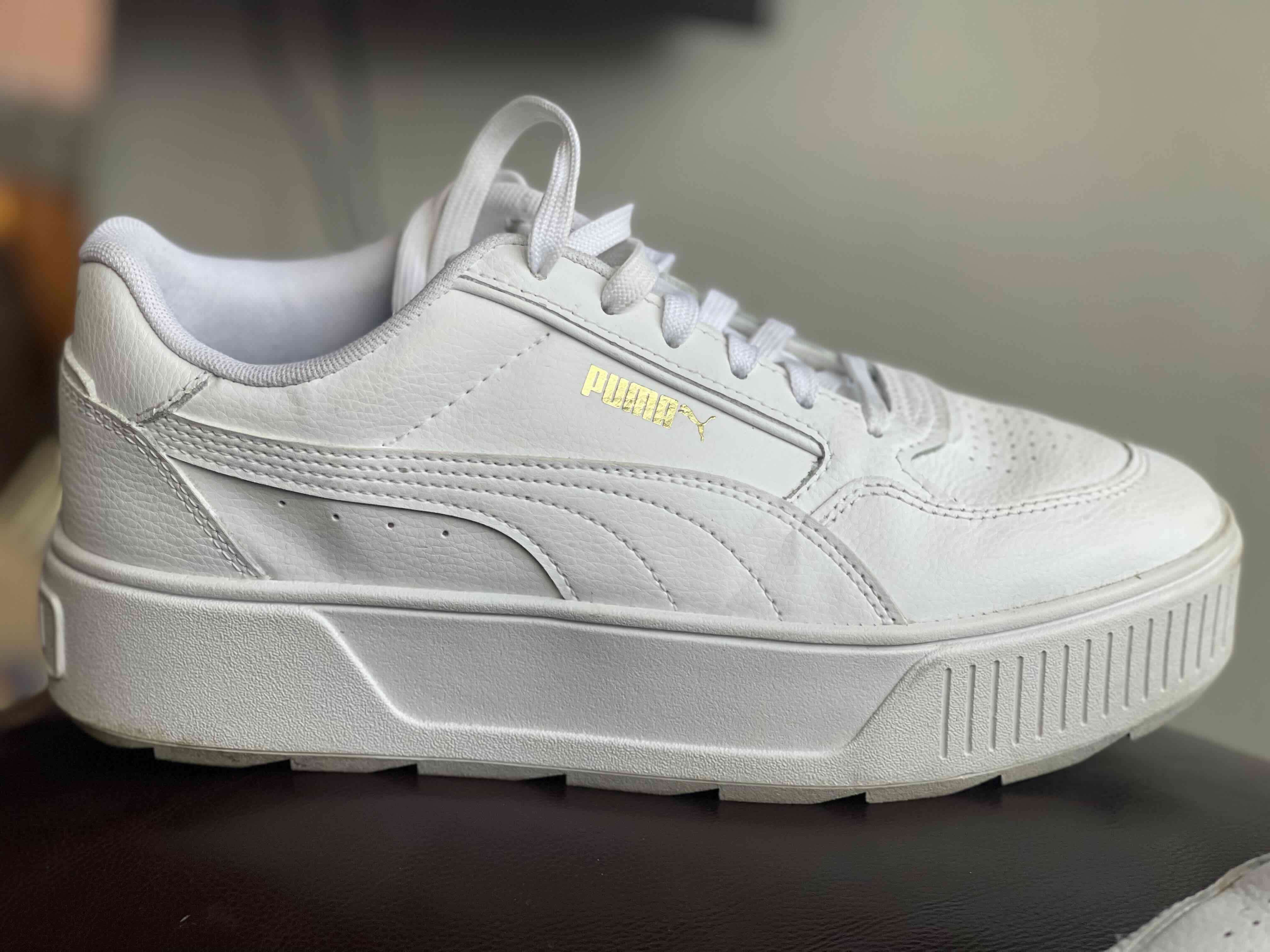 Zapatillas blancas de cuero - miniatura 3