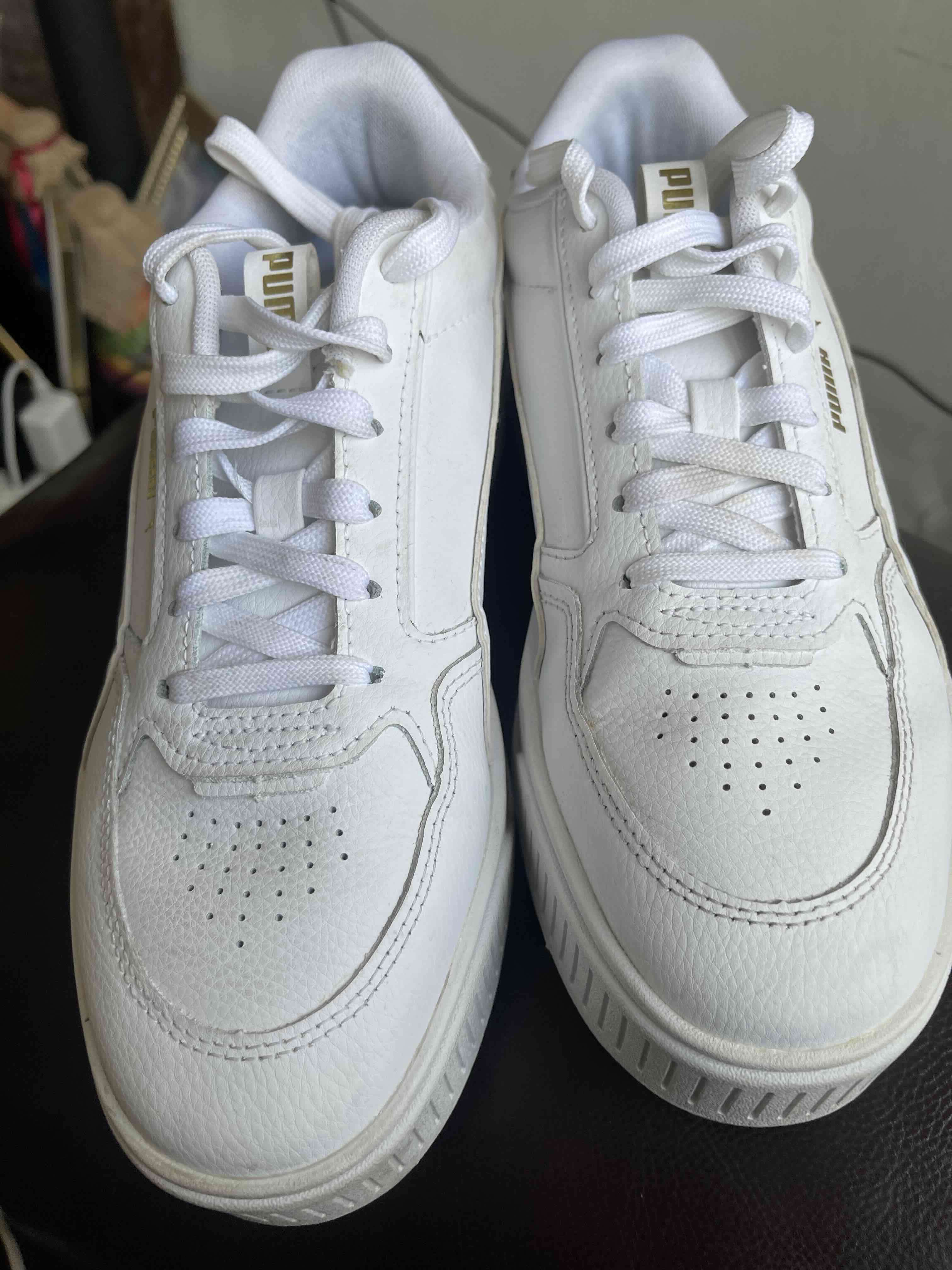 Zapatillas blancas de cuero - miniatura 4