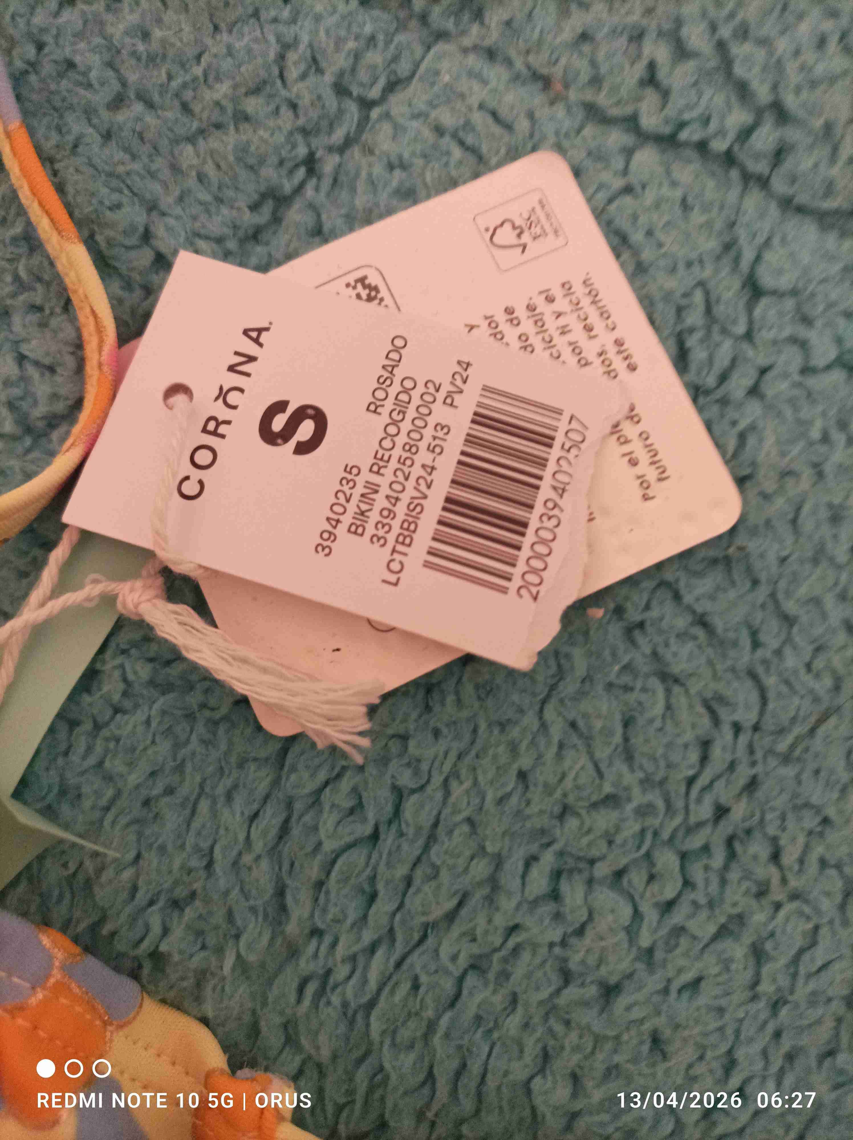 Conjunto bikini floral colorido - miniatura 2