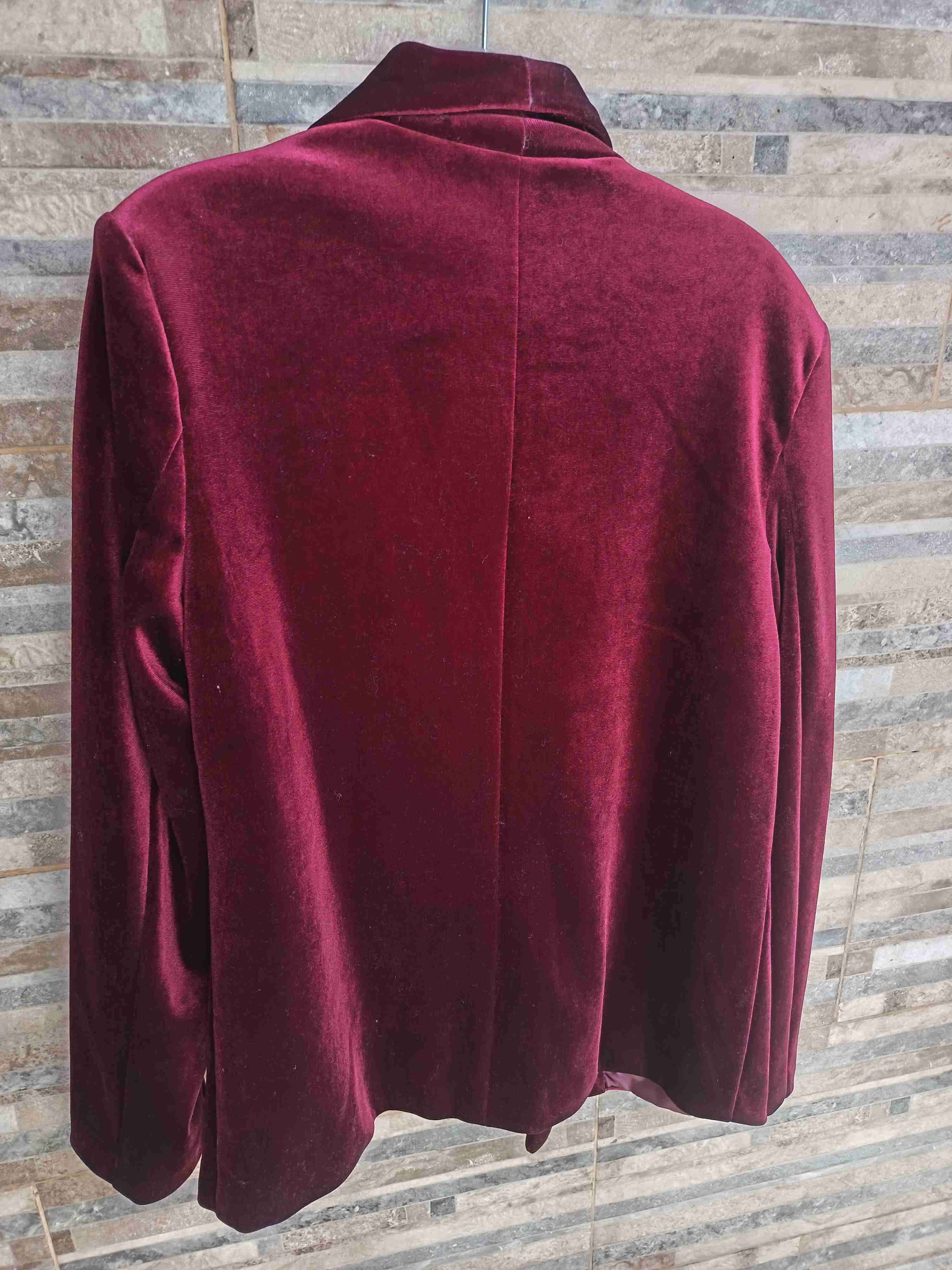 Blazer formal burdeo Wados M, nuevo con etiqueta - miniatura 4