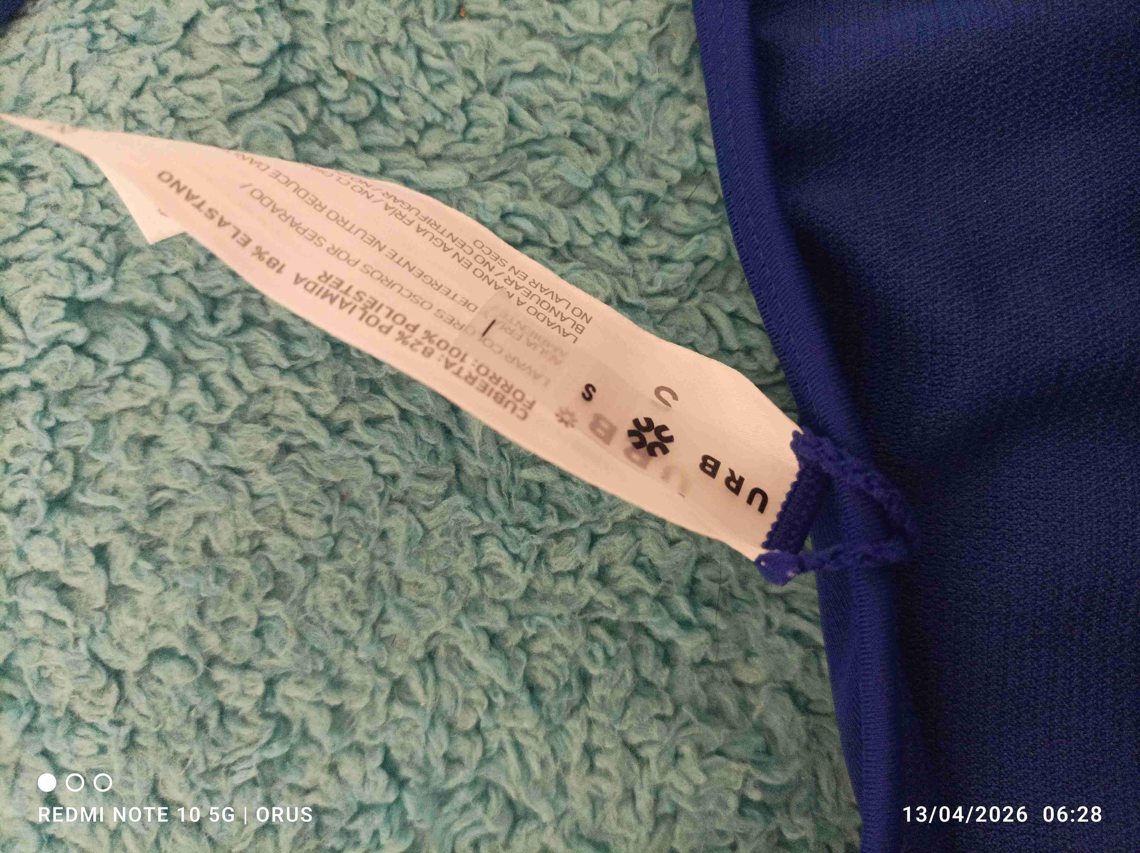 Bikini azul con volantes - miniatura 6