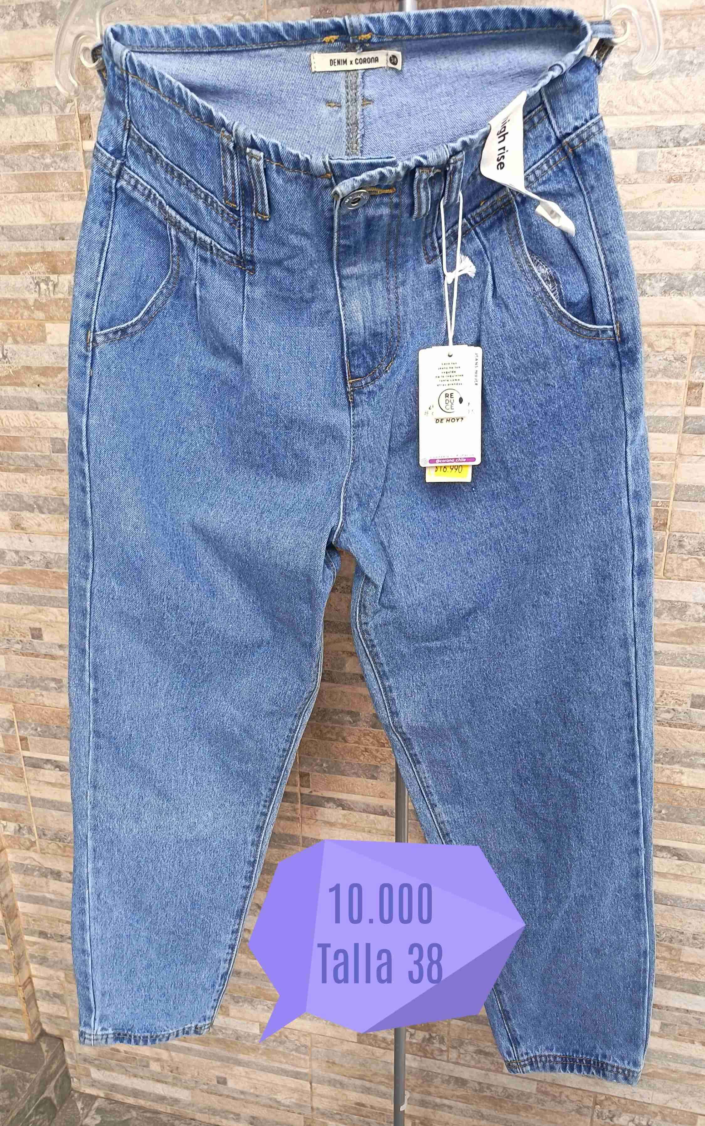 Jeans azul Denim Corona nuevo sin uso
