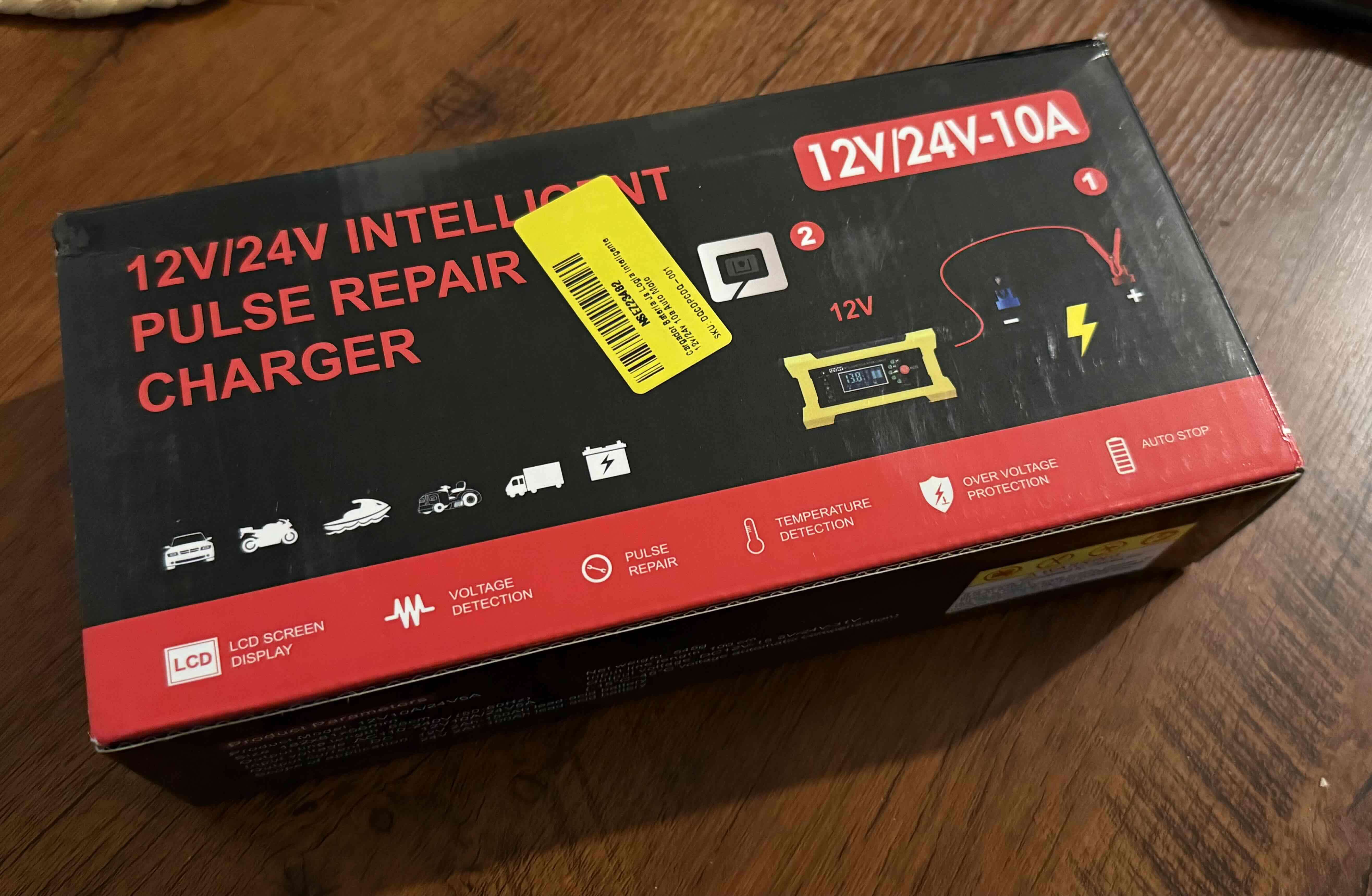 Cargador de Baterías Inteligente 12V/24V - miniatura 2