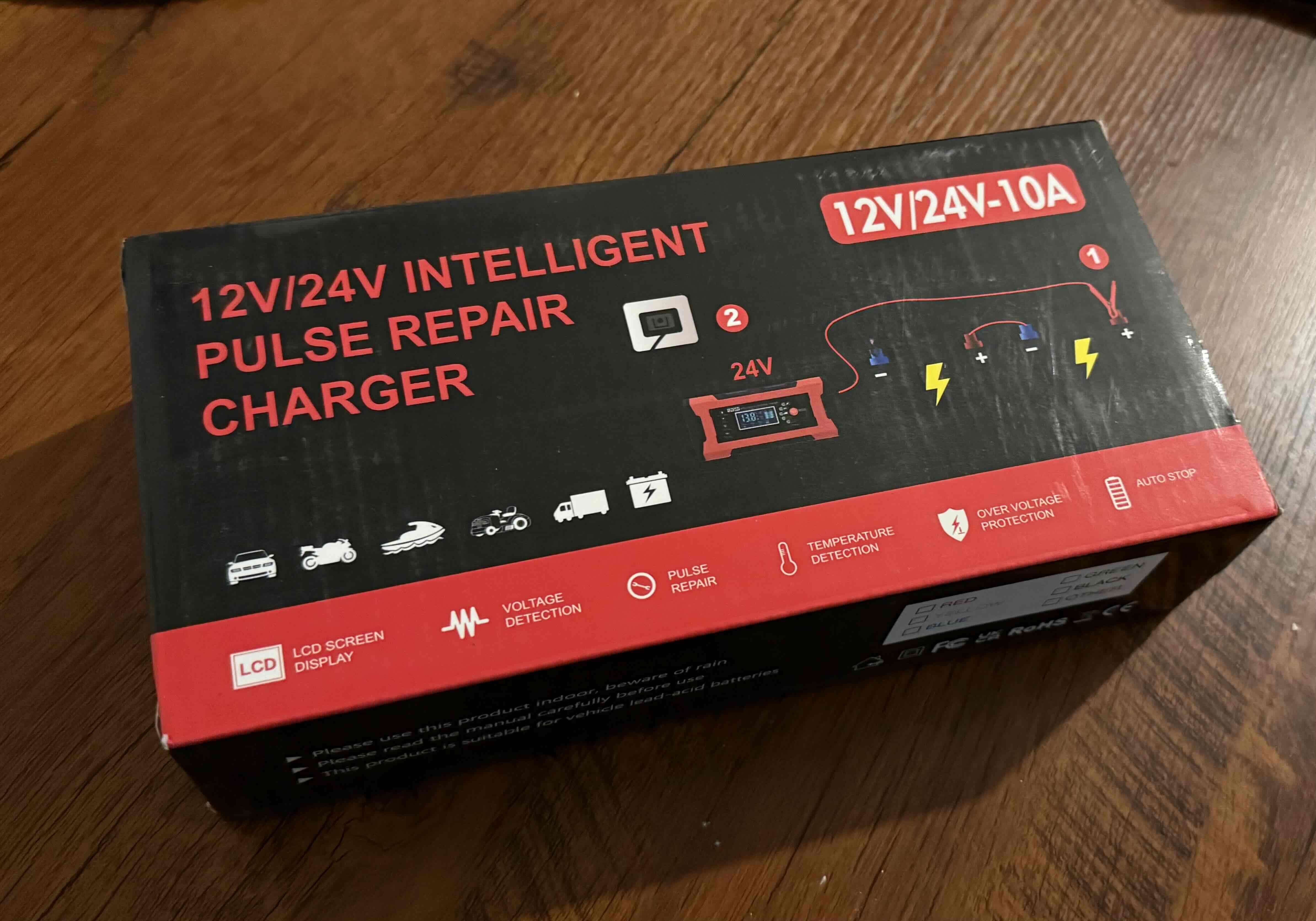 Cargador de Baterías Inteligente 12V/24V - miniatura 3