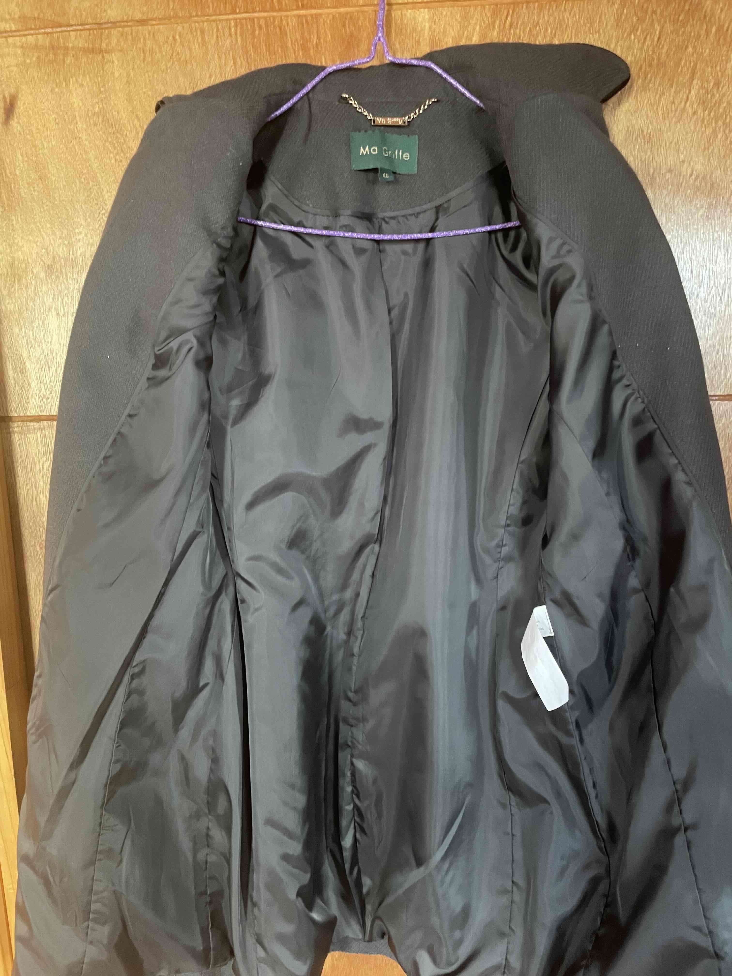 Chaqueta gris con cierre frontal - miniatura 3