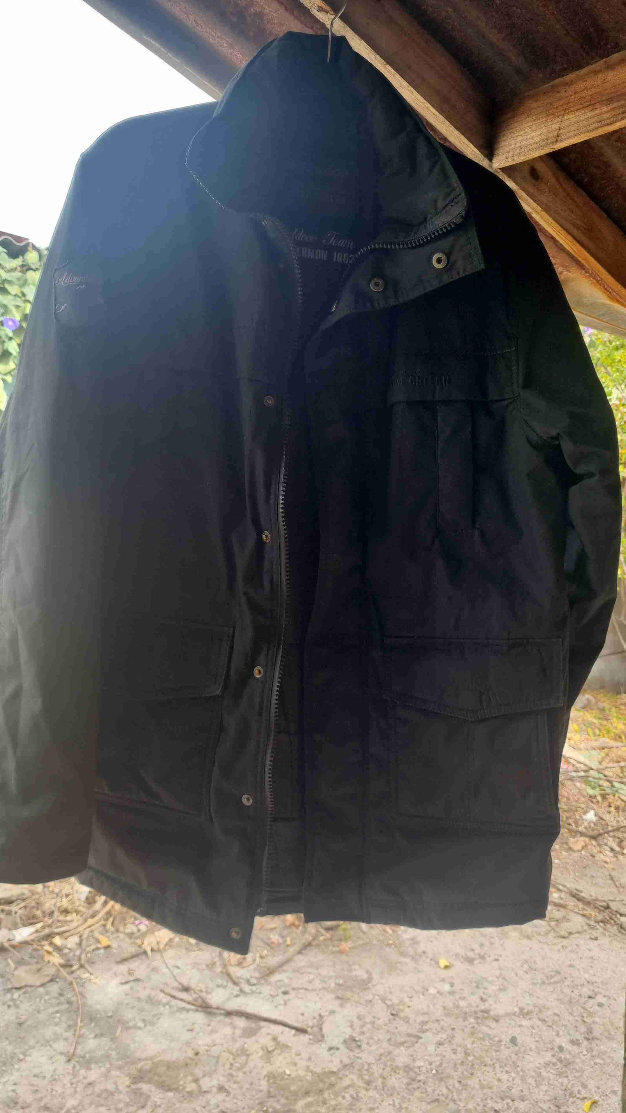 Chaqueta negra para hombre