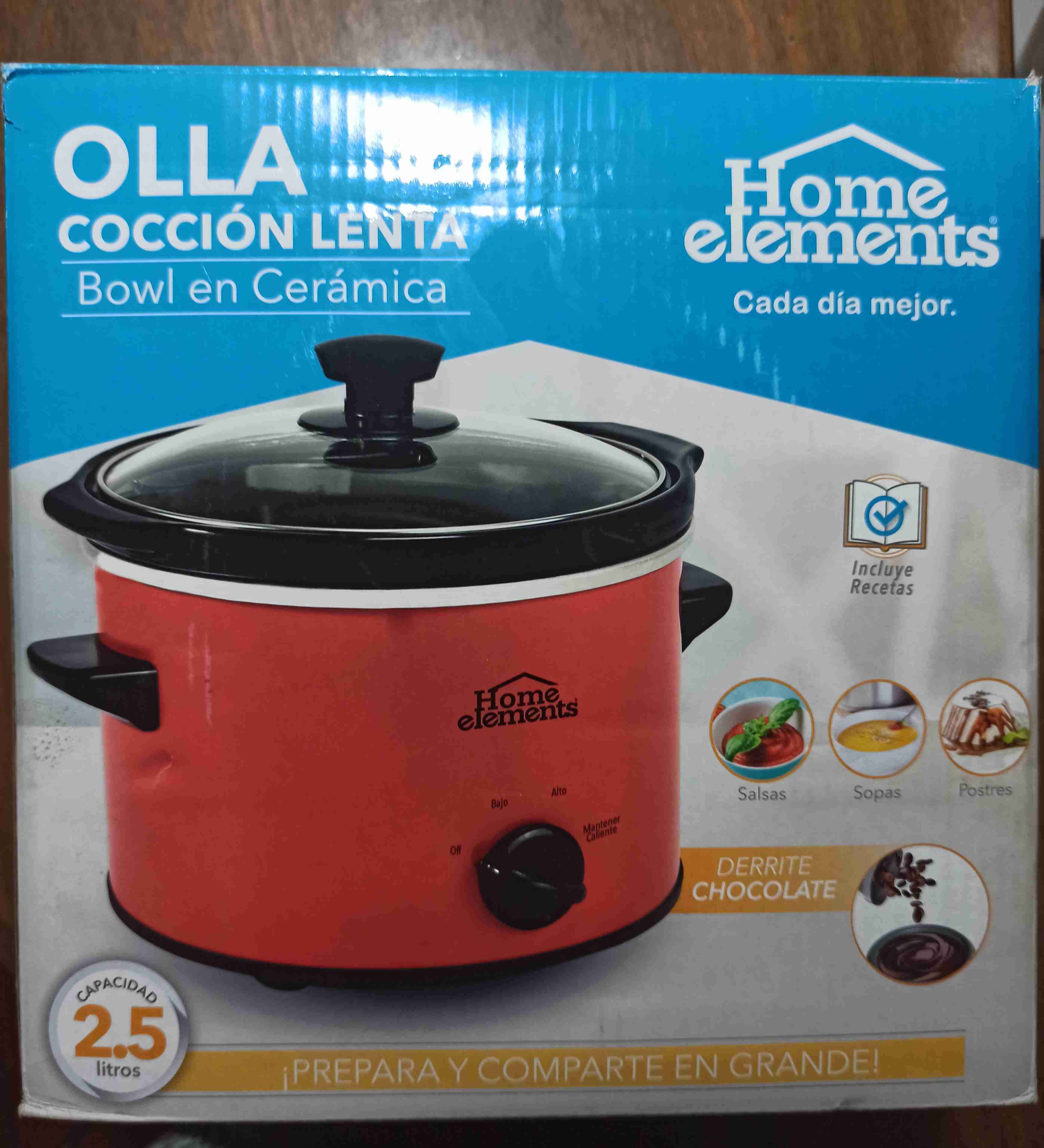 Olla de cocción lenta 2.5L - miniatura 1