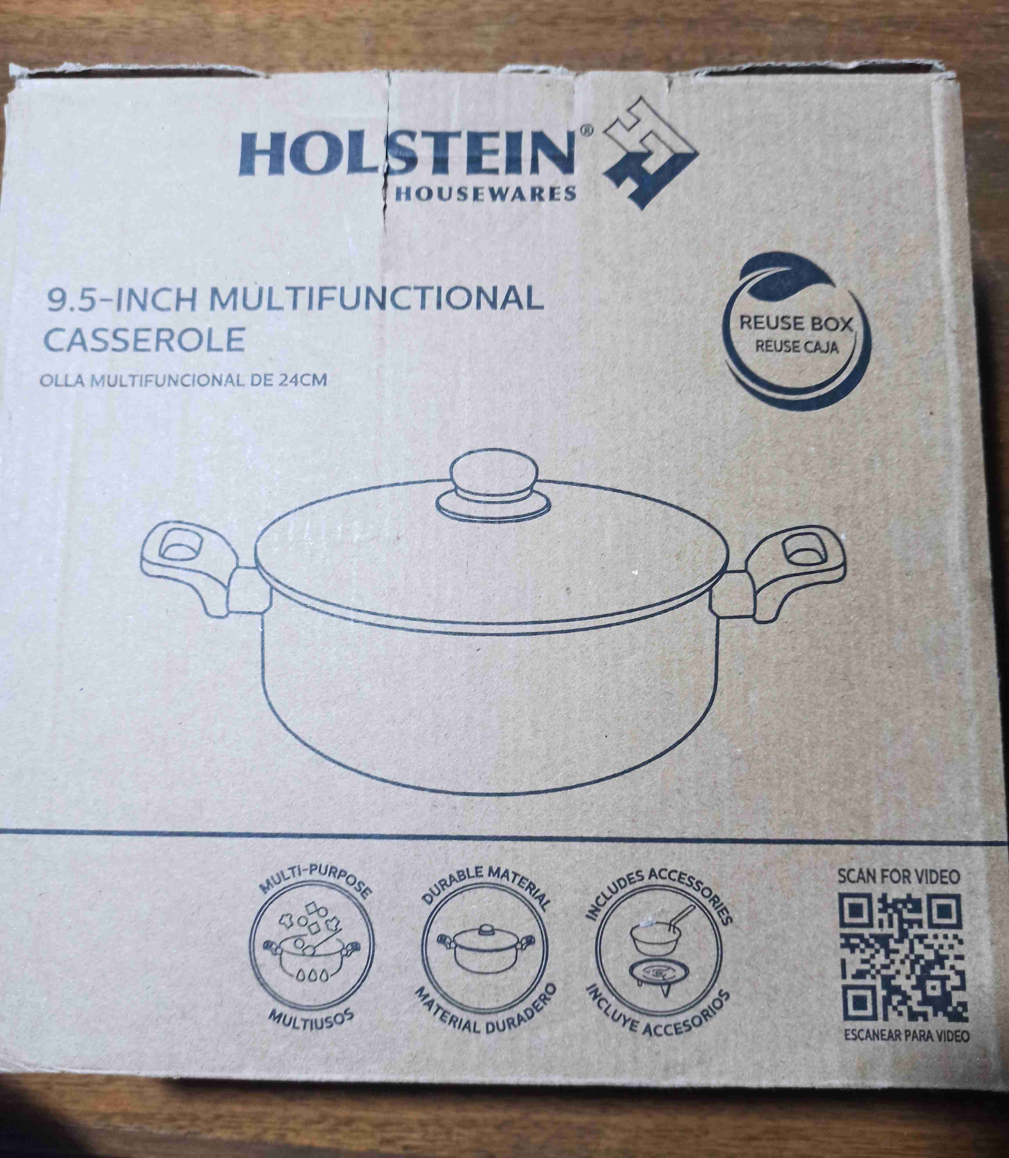 Olla multifuncional 24cm Holstein - miniatura 1