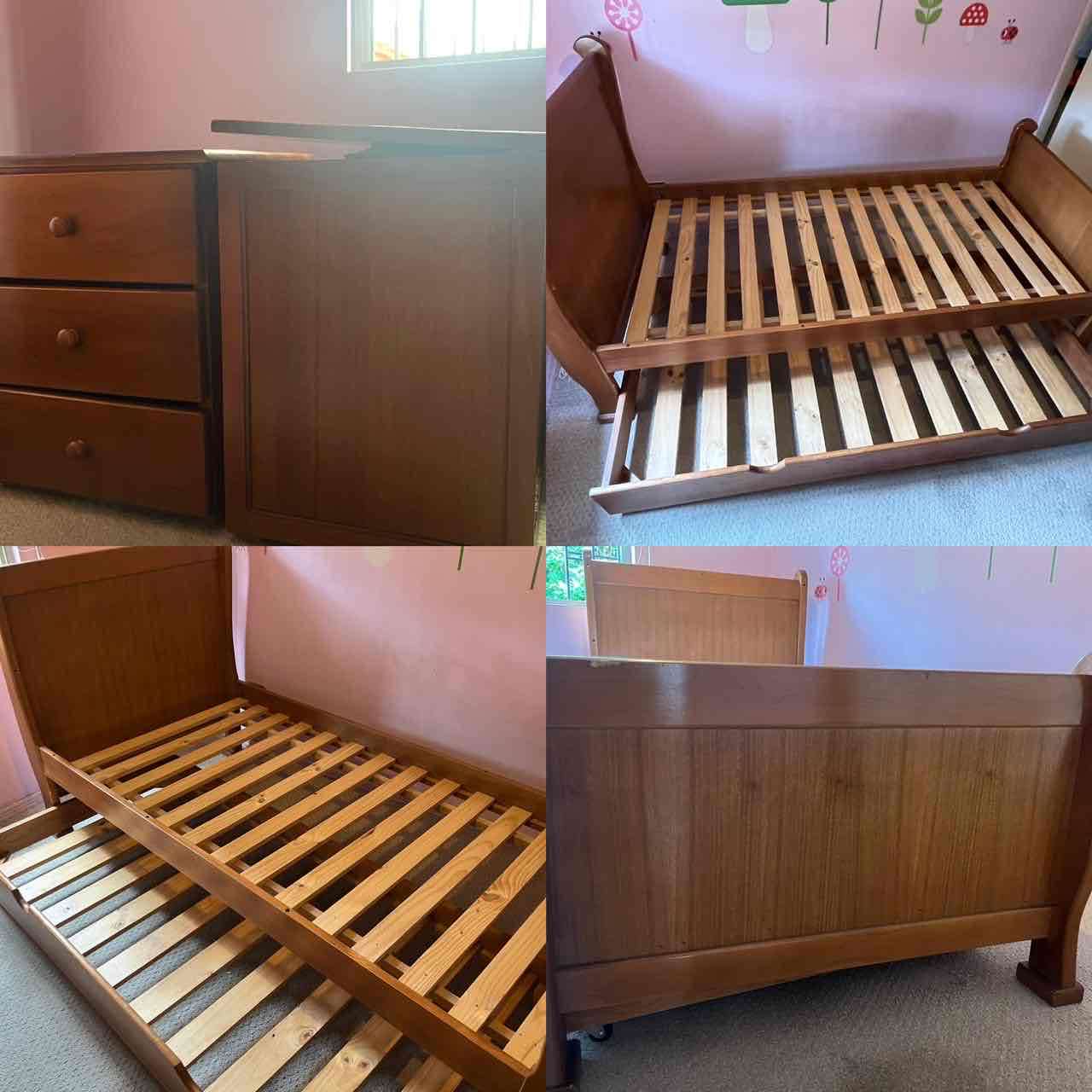 Cama Cuja. Cuna y Nido de madera - miniatura 1