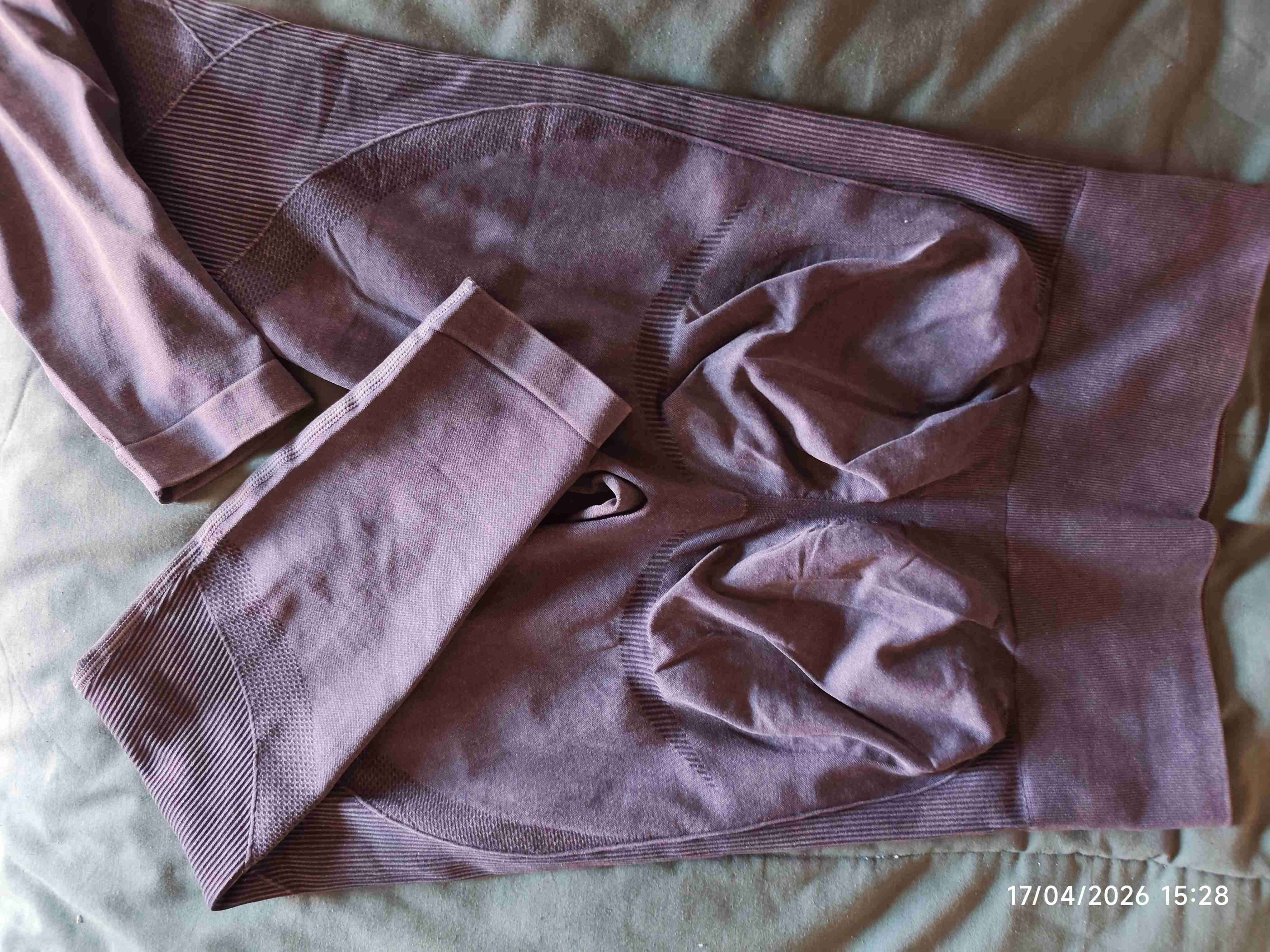 Leggings deportivos gris y negro - miniatura 2