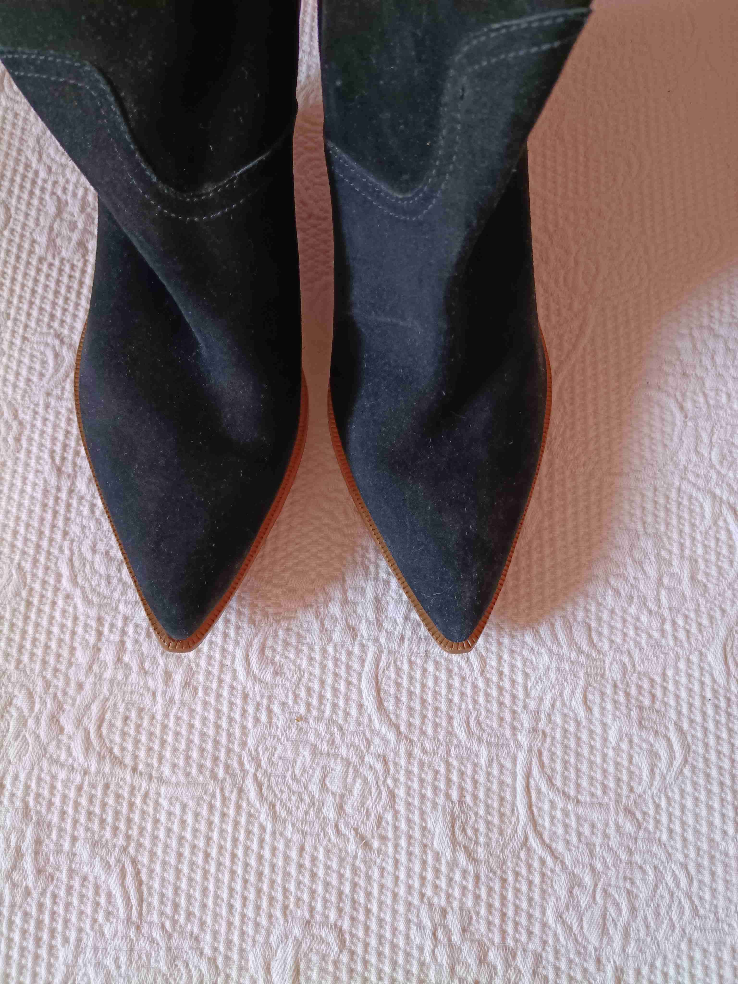 Botines de cuero negro Marc Fisher - miniatura 4