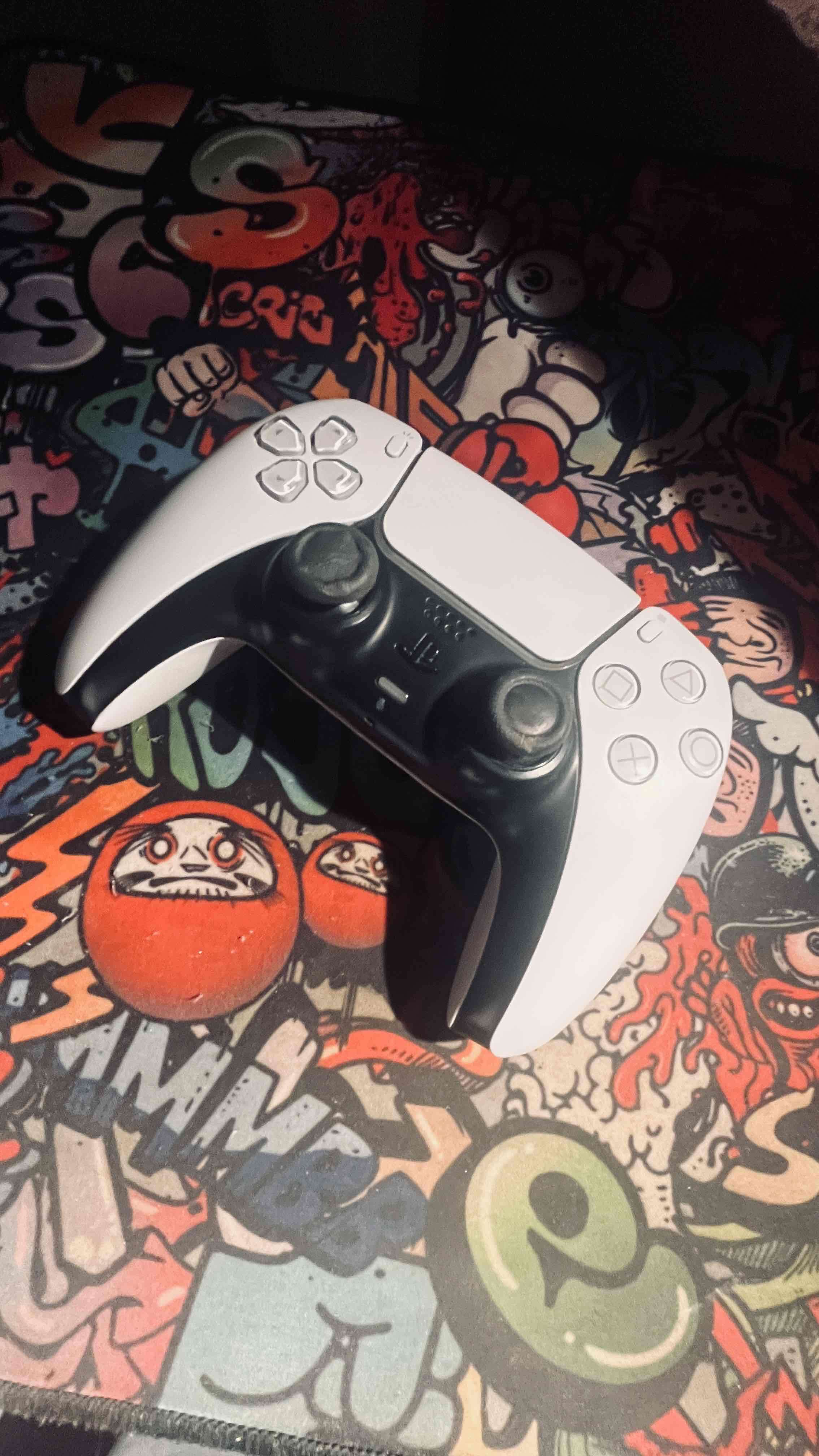 Control inalámbrico blanco PS5 - miniatura 1