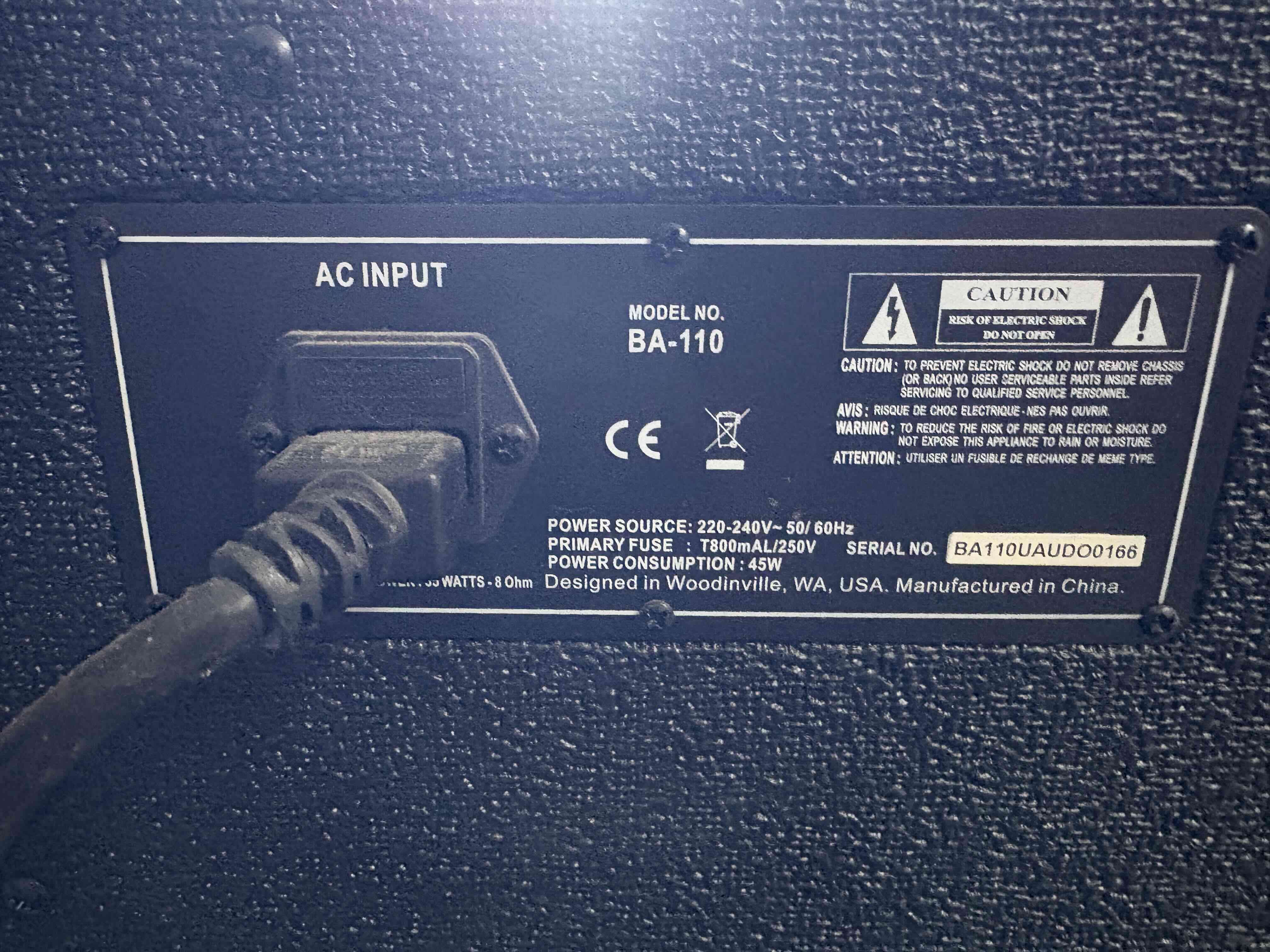 Amplificador Bajo Ampeg BA-110 - miniatura 3