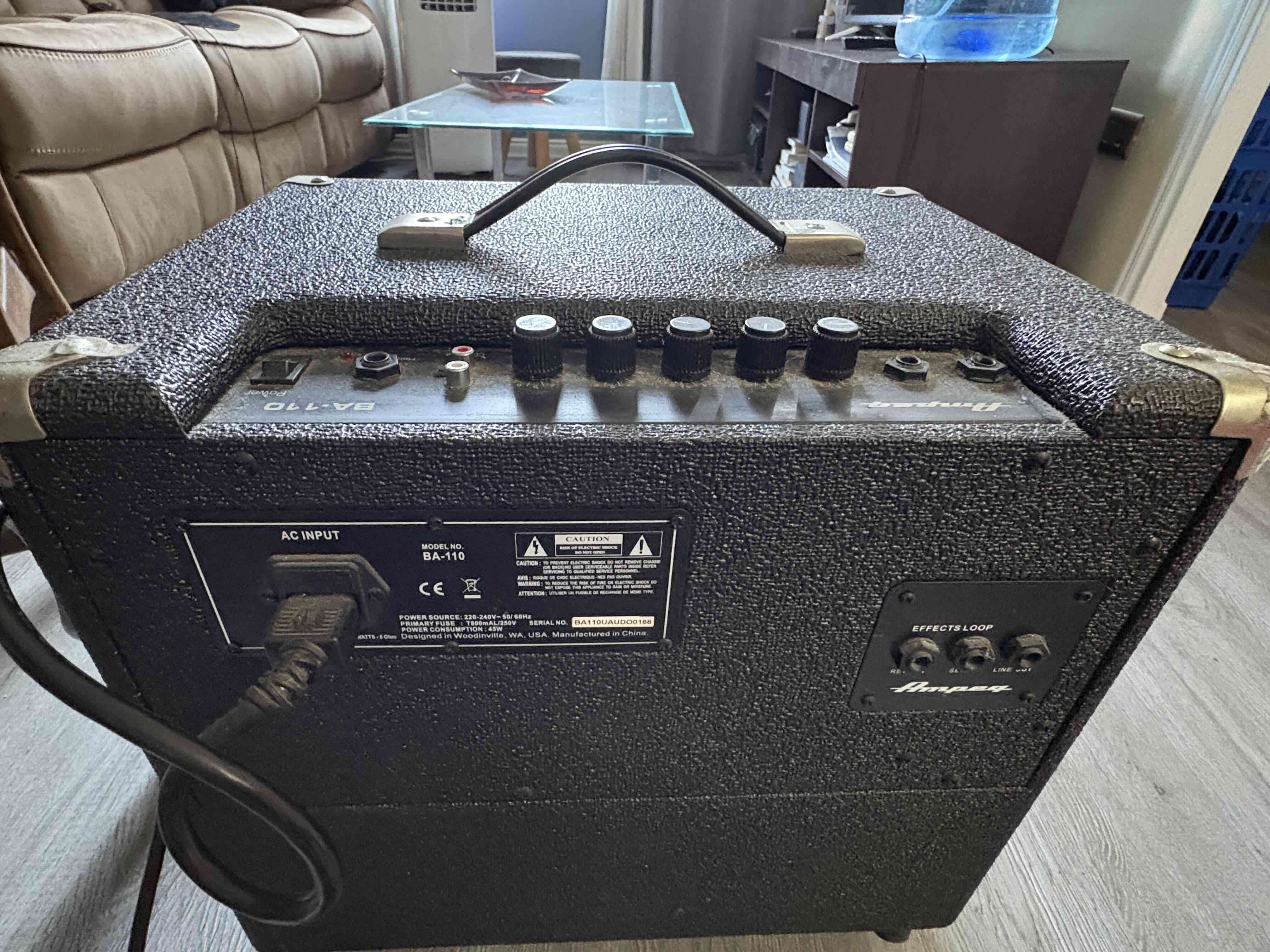 Amplificador Bajo Ampeg BA-110 - miniatura 4