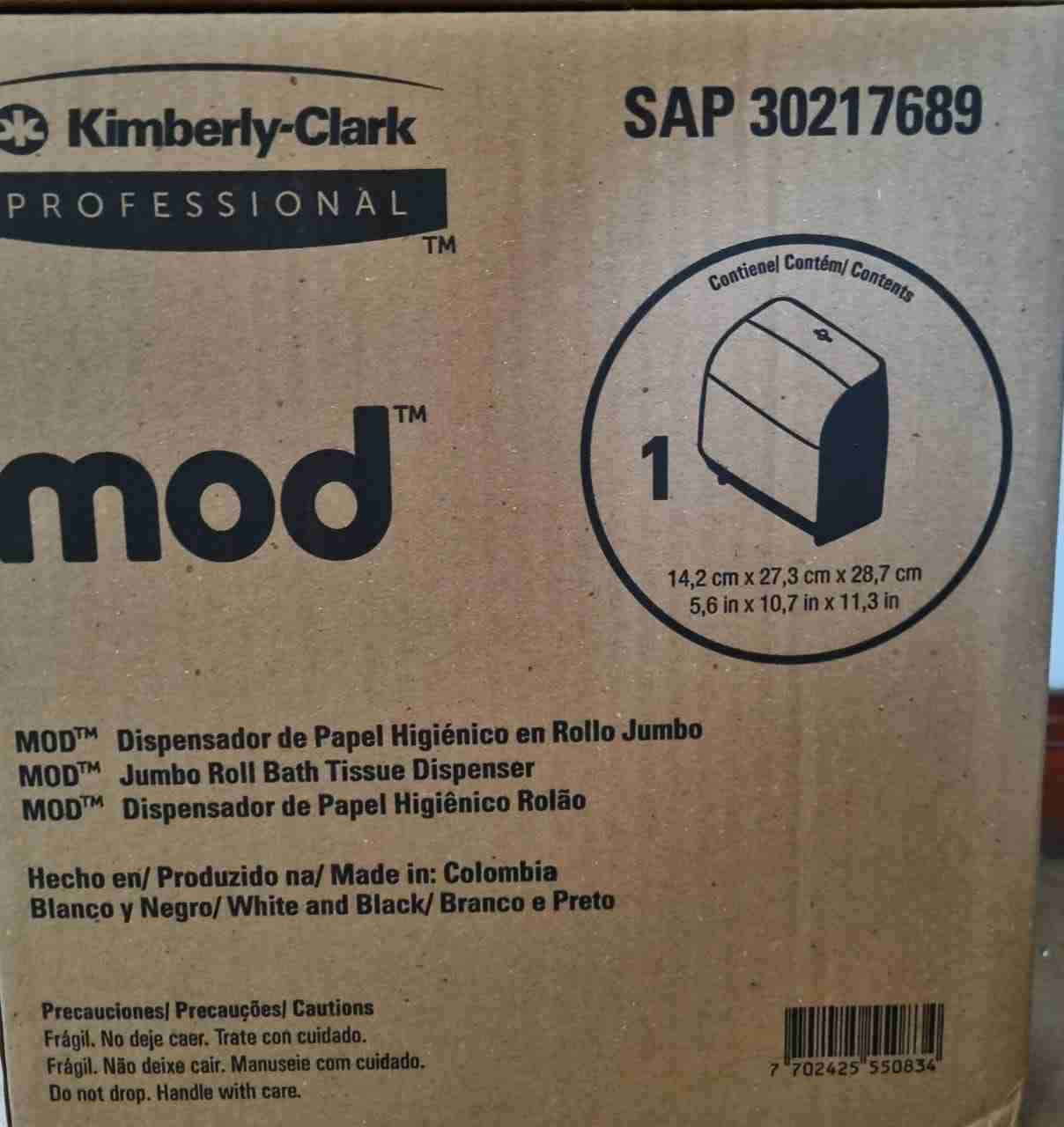 Dispensador papel higiénico Jumbo