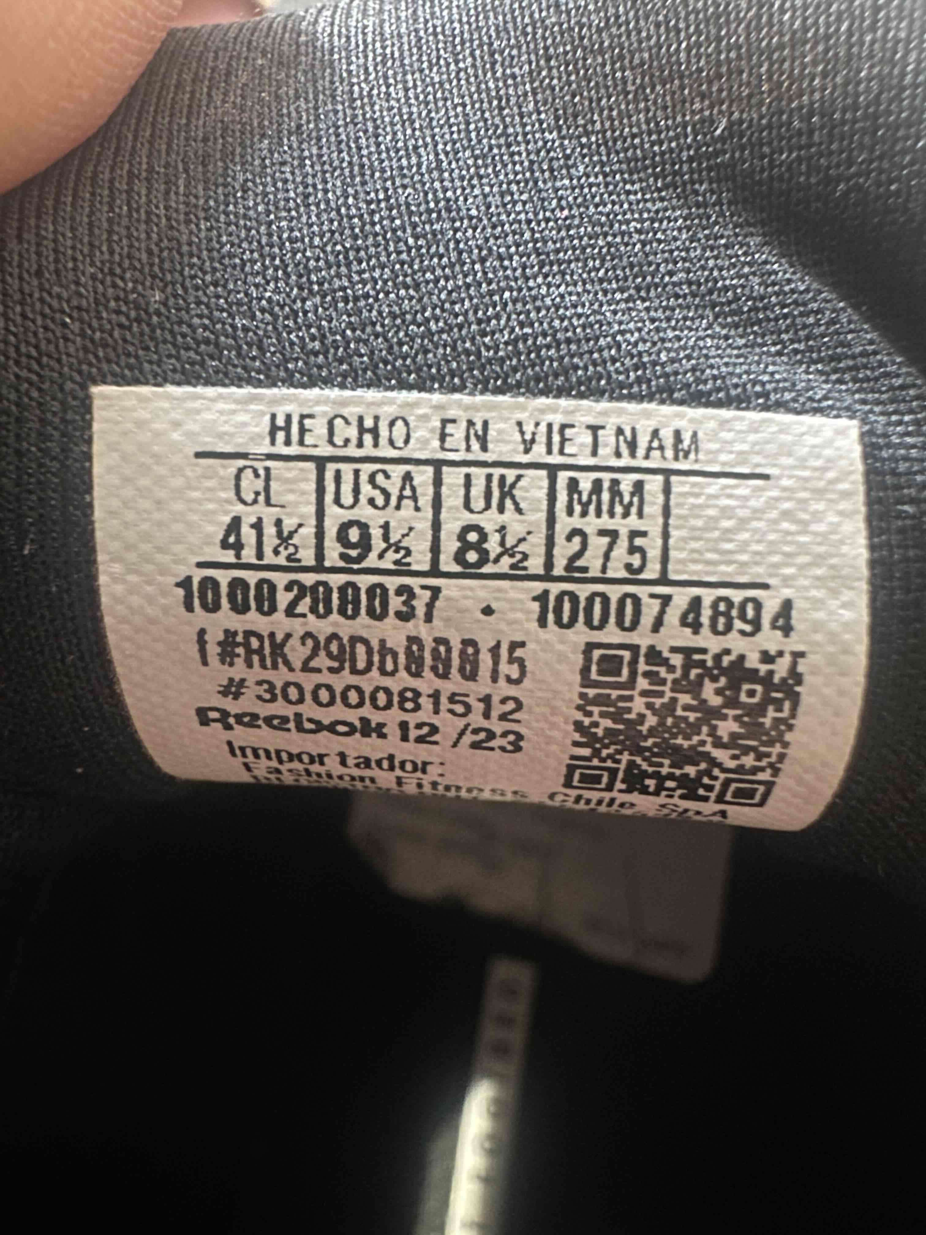 Zapatillas deportivas negras Reebok - miniatura 3