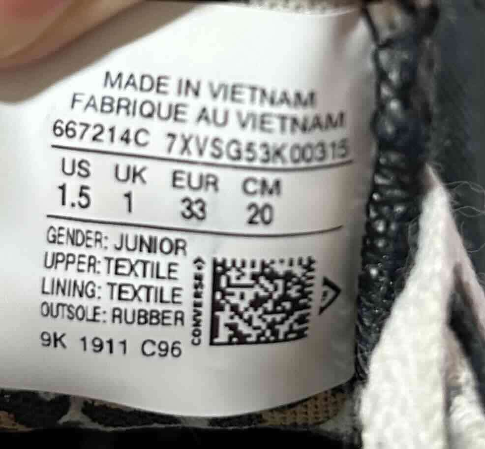 Zapatillas Converse negras usadas - miniatura 3