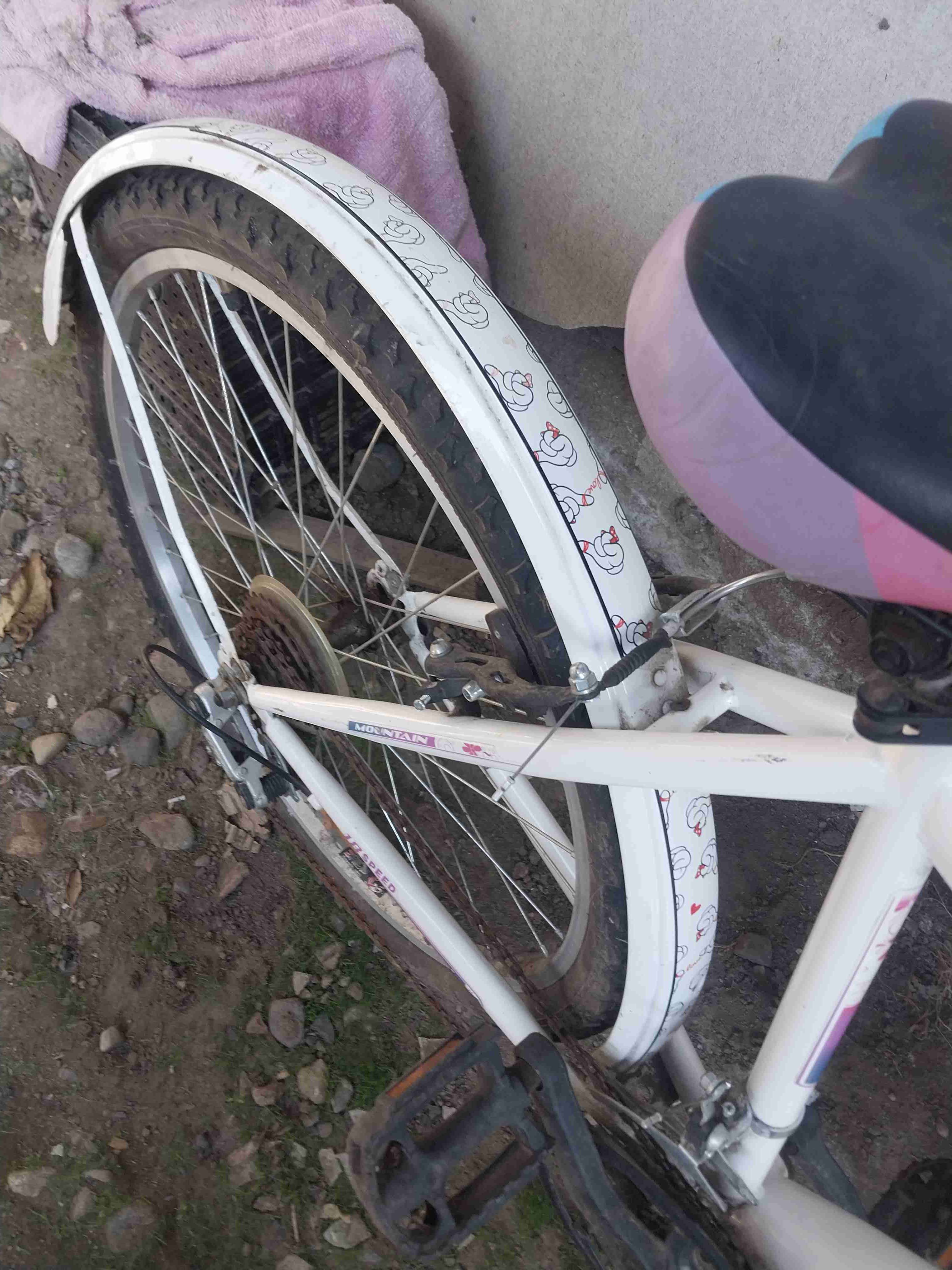 Bicicleta blanca Avalanche - miniatura 5