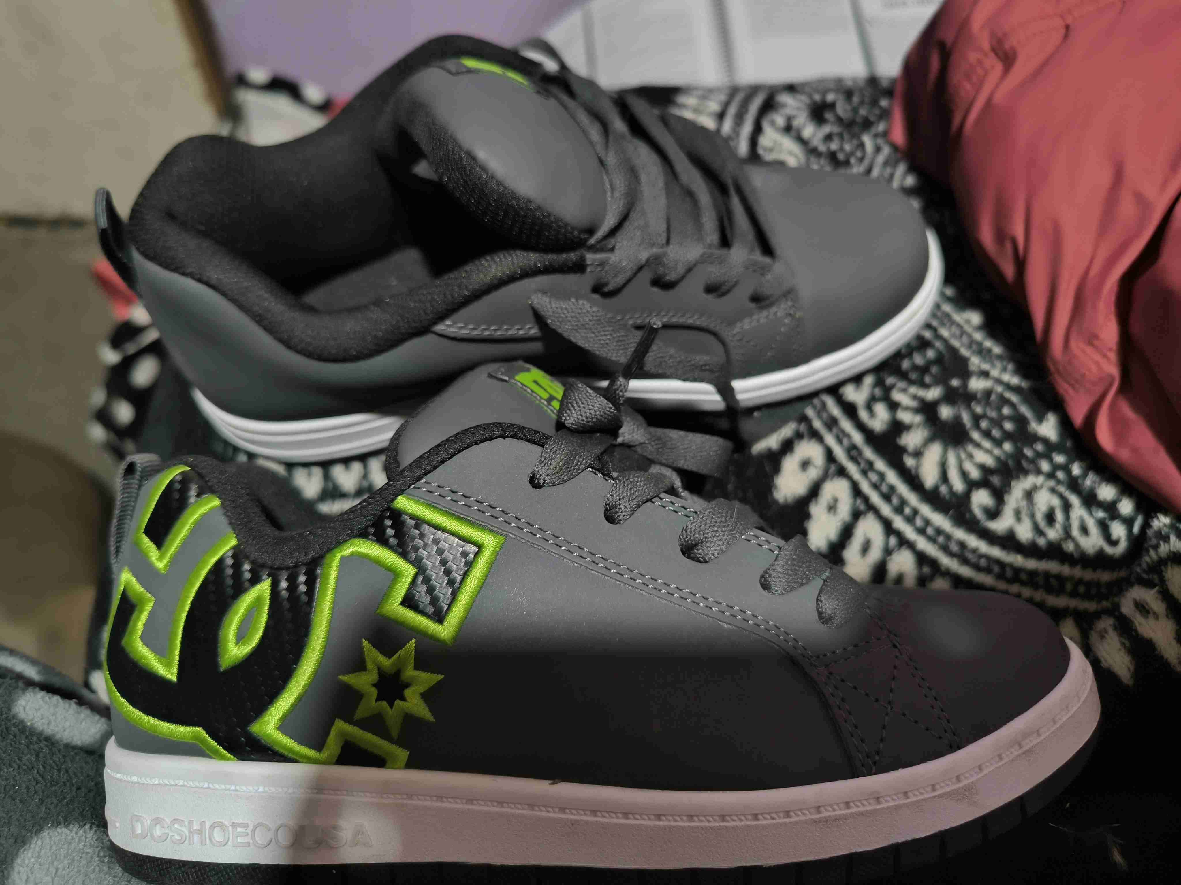 Zapatillas niño DC Shoes gris - miniatura 9