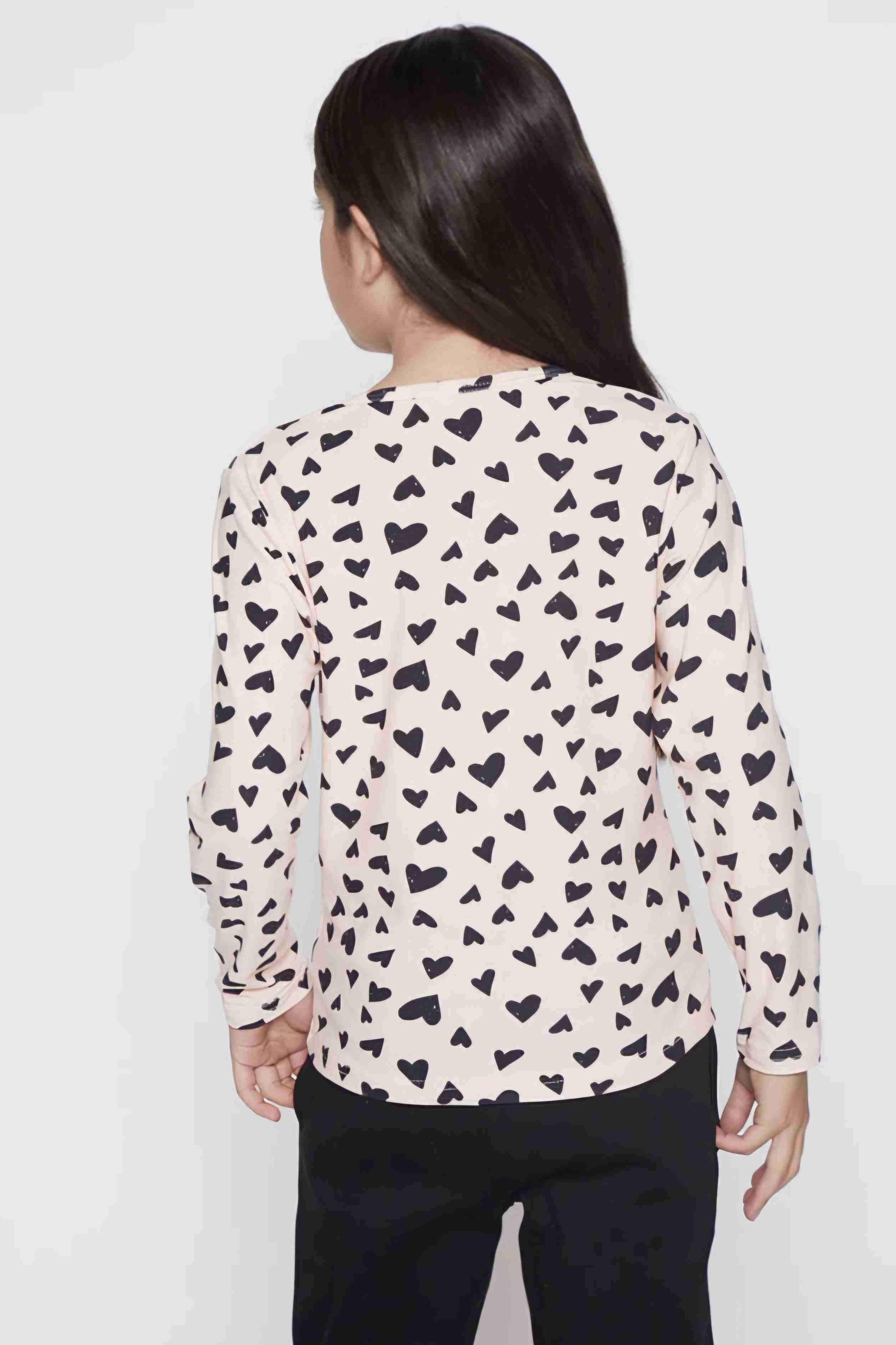 Polera manga larga corazones - miniatura 4