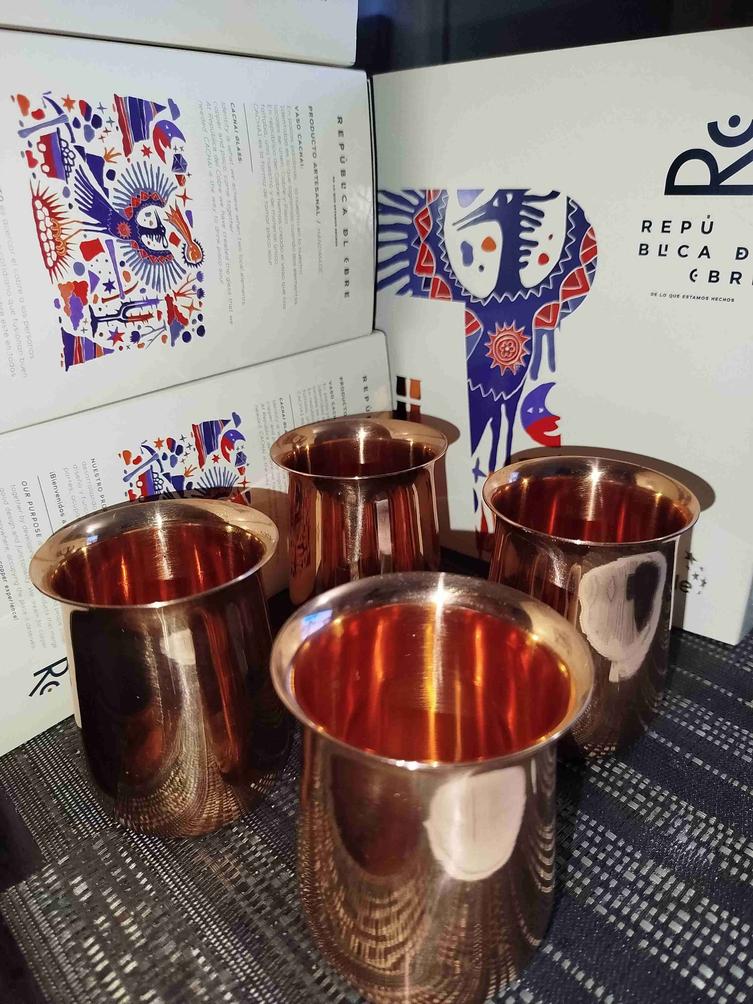 Vaso 100% cobre chileno - miniatura 5